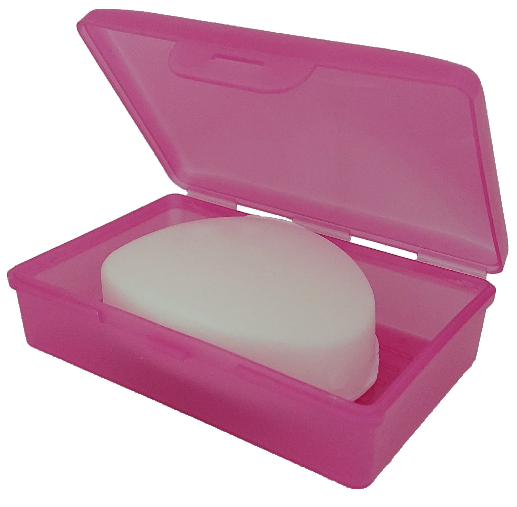 American Comb: Soap Box Raspberry, 1 Ct - Made In The Usa - Soapbox With Hinged Lid And Secure Latch