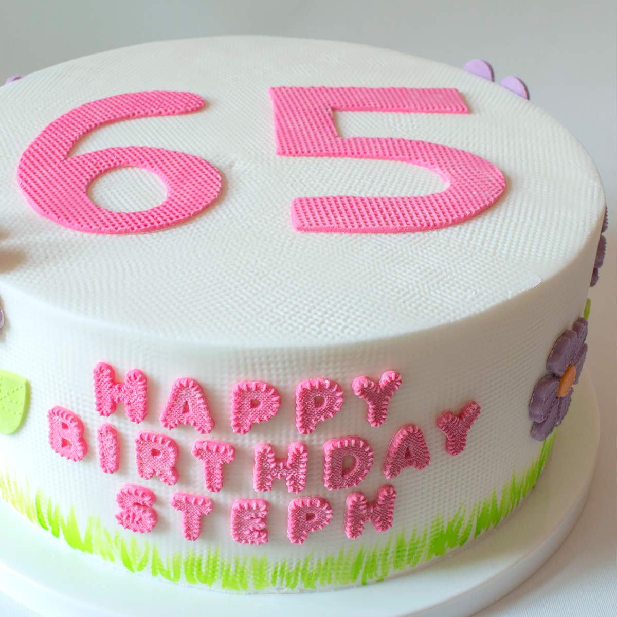 Katy Sue Cross Stitch Design Mat Mold For Cake Decorating & Crafts