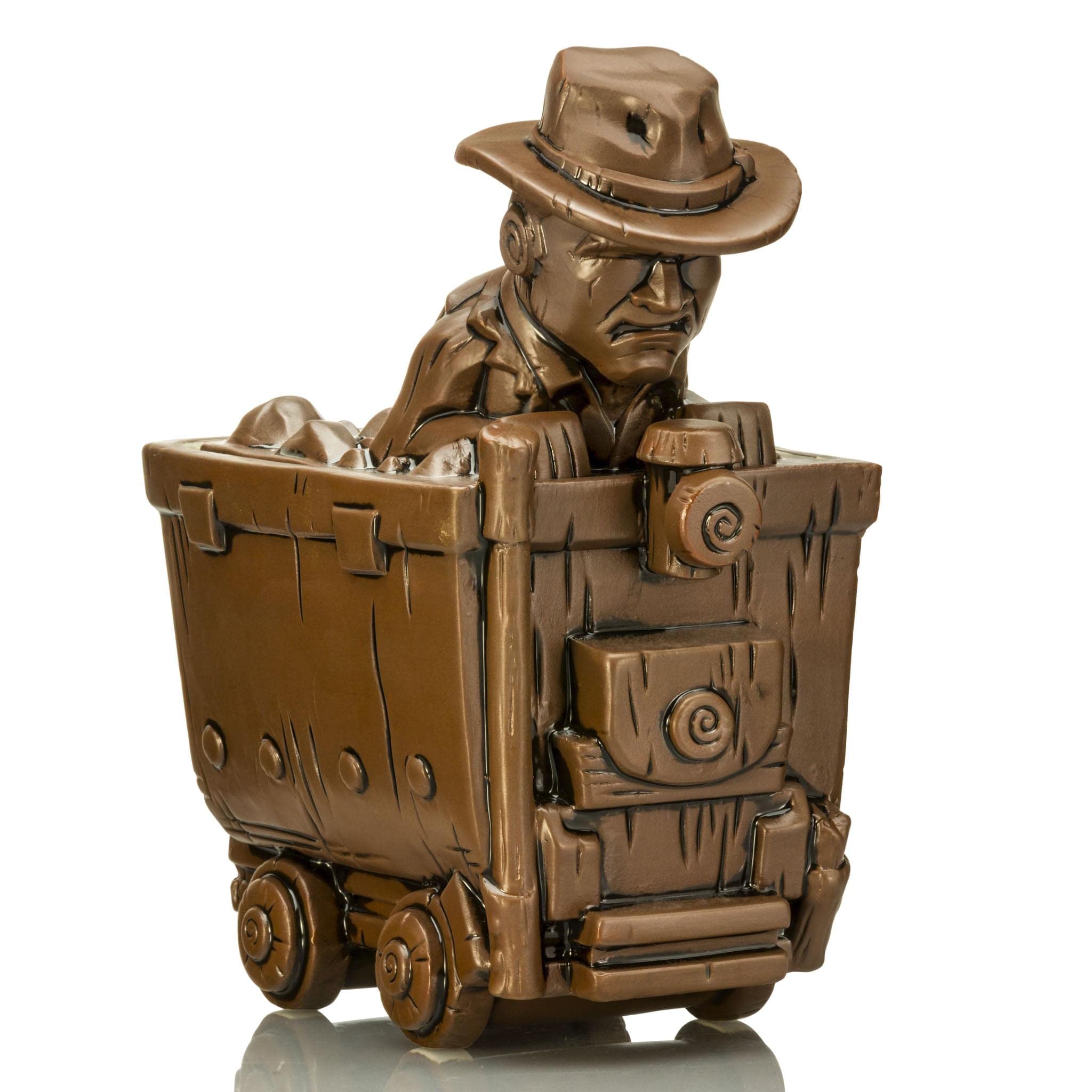geeki Tikis Indiana Jones In Mine cart ceramic Mug  Holds 24 Ounces