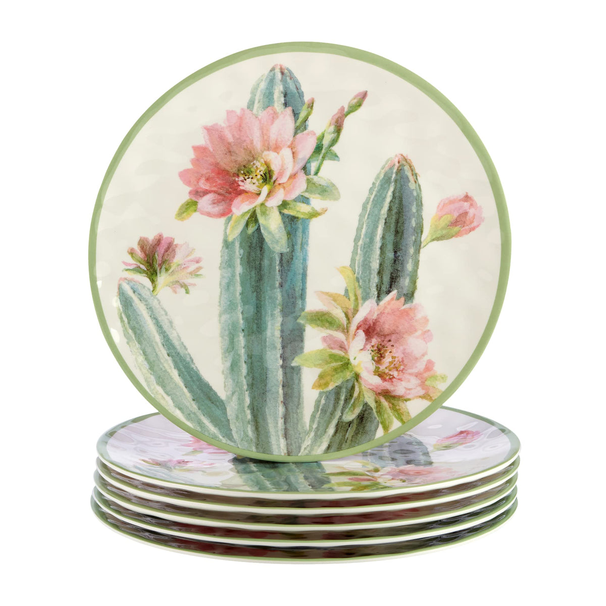 Certified International Desert Beauty 11'' Melamine Dinner Plate, Set Of 6