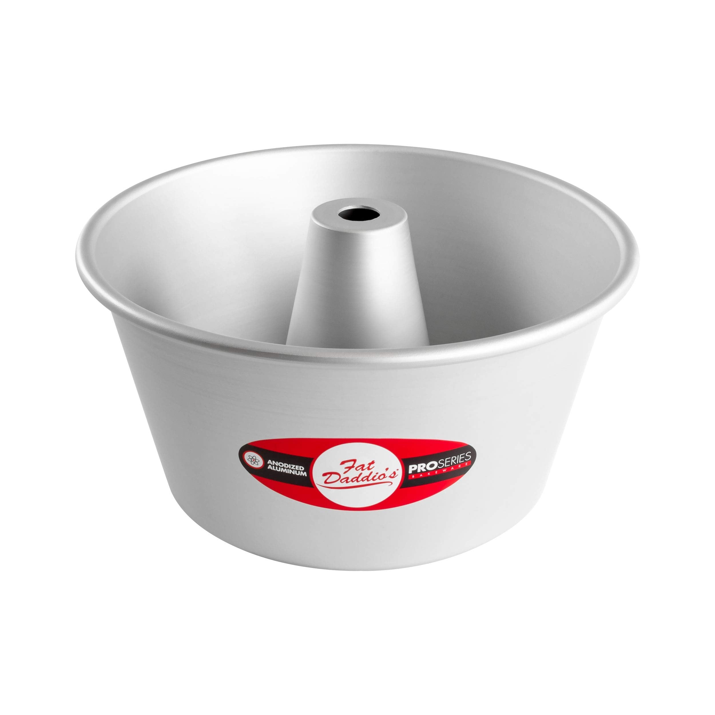 Fat Daddio'S Paf-8375 Anodized Aluminum Angel Food Cake Pan, 8 Inch