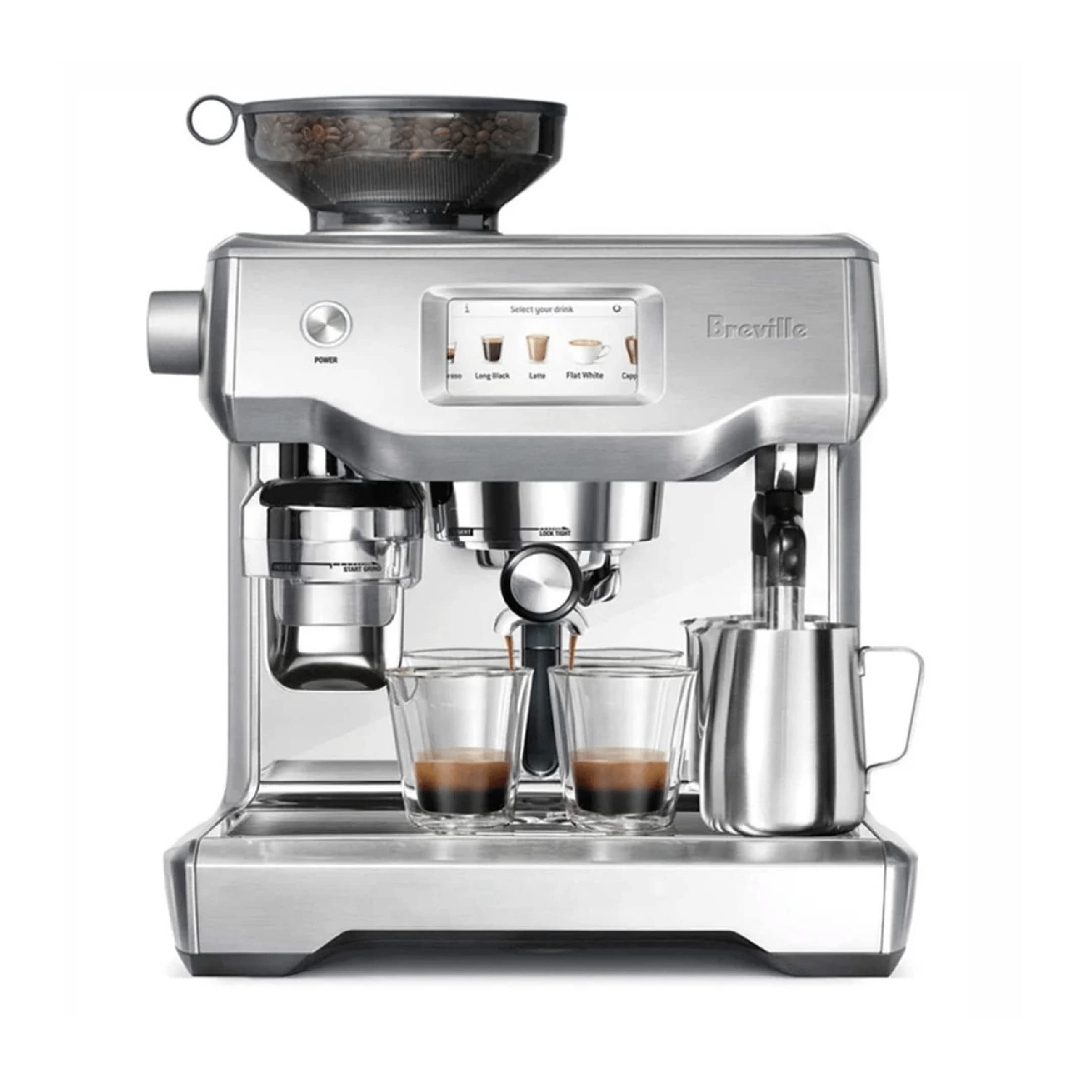 Breville Oracle Touch Espresso Machine Bes990Bss, Brushed Stainless Steel