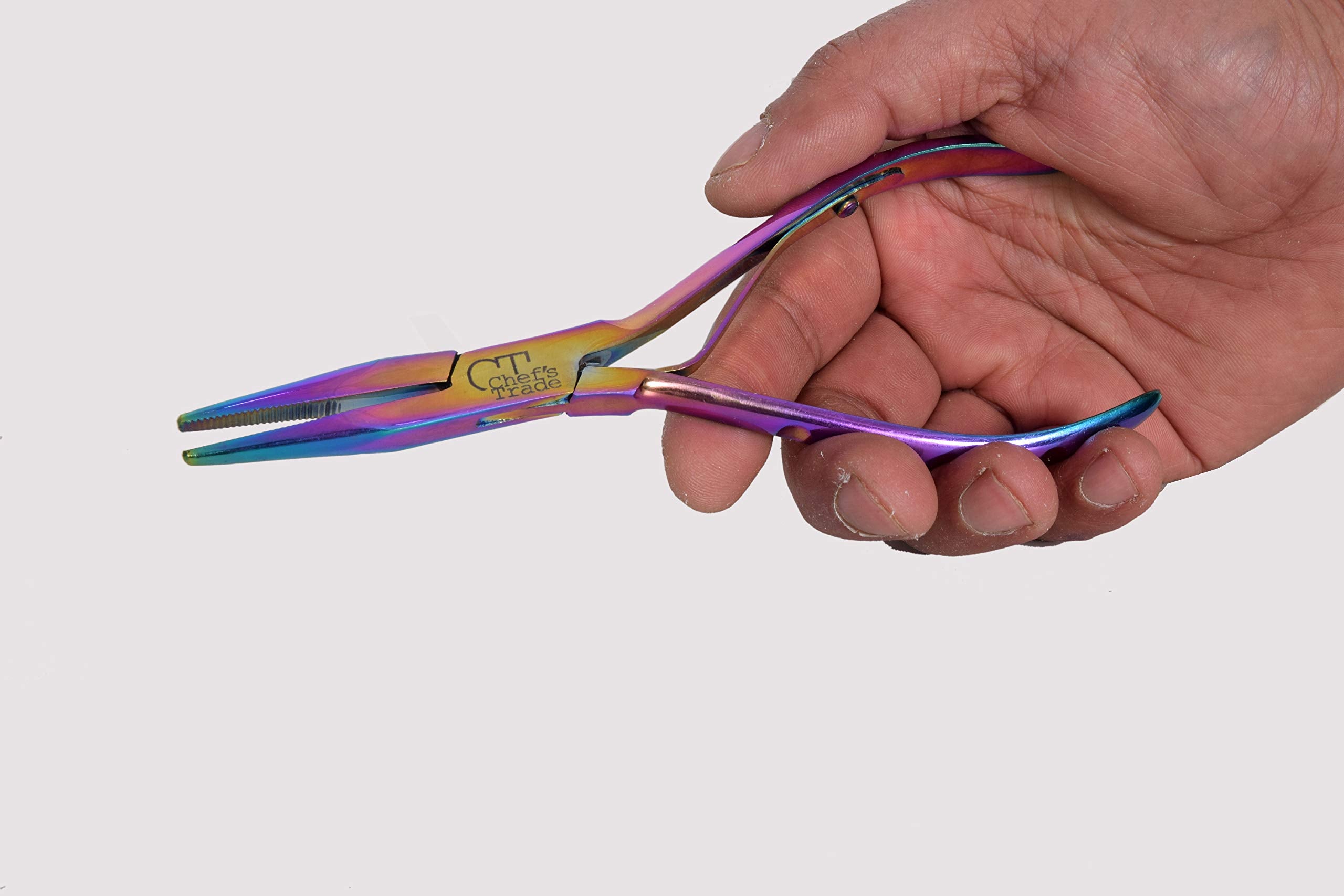 Fish Bone Pliers/Tweezers Stainless Steel Washable (Plasma)