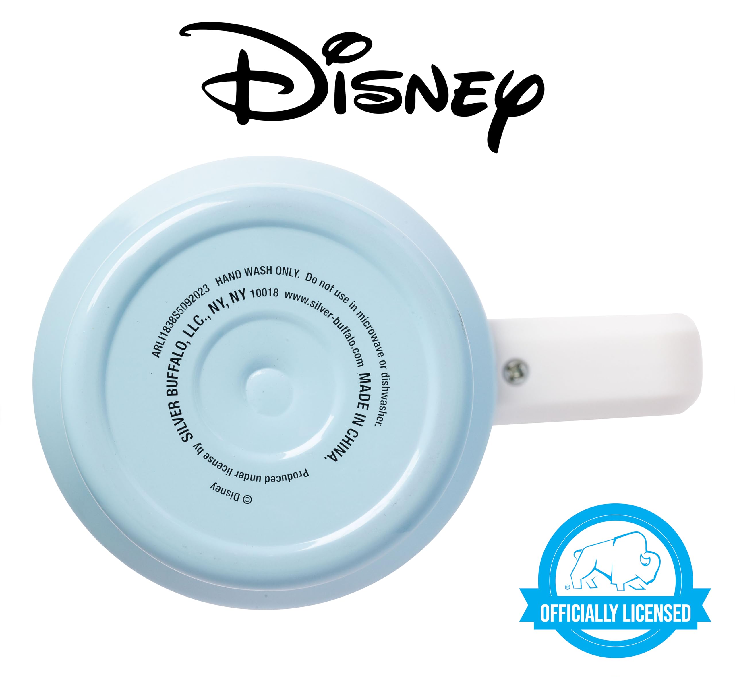 Silver Buffalo Disney Lilo And Stitch Vintage Sketch Palm Trees And Flowers Stainless Steel Tumbler With Handle And Straw, Fits