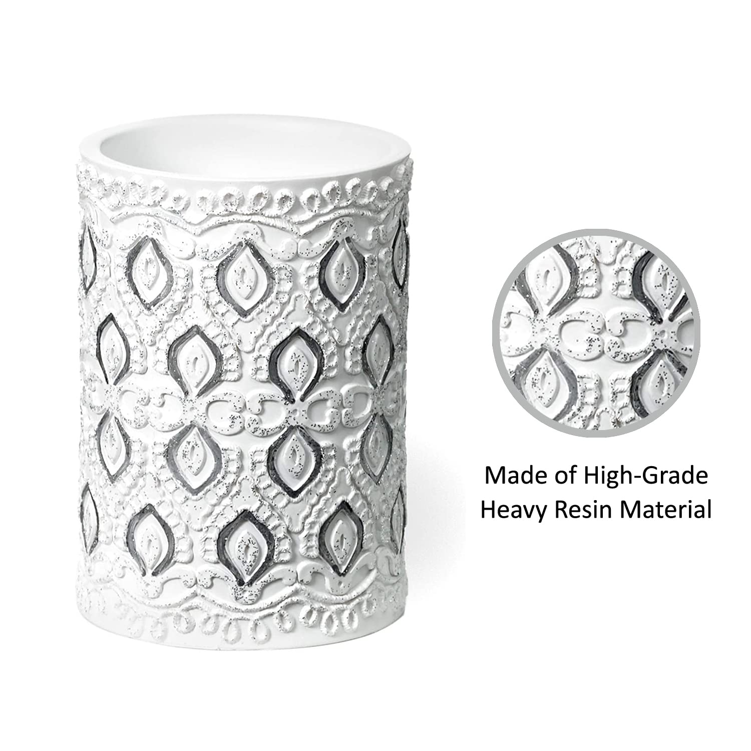 Popular Bath Tumbler Monaco, White