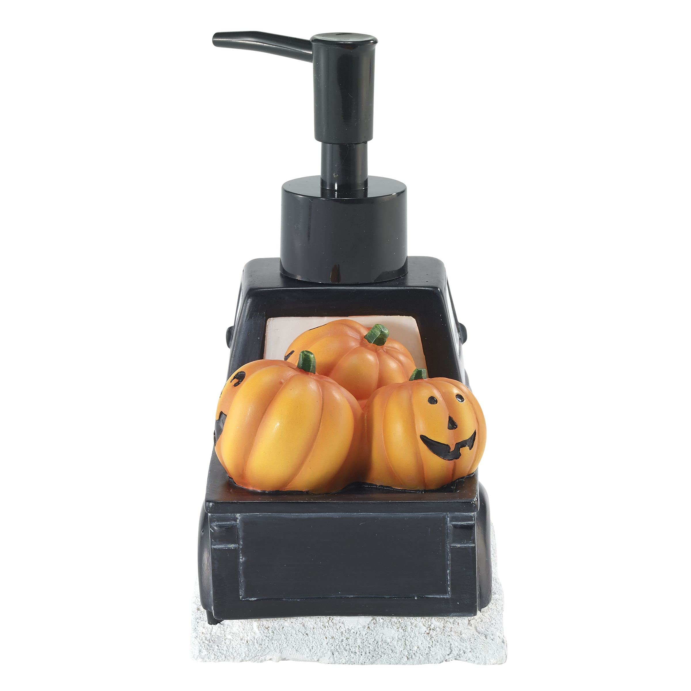 Avanti Linens - Soap Dispenser/Lotion Pump, Guest Bathroom Essentials, Spooky Truck Design Home Decor (Halloween Collection)