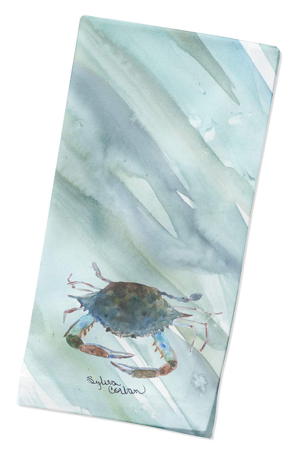 Crab #3 on Blue Napkin SC2045NAP