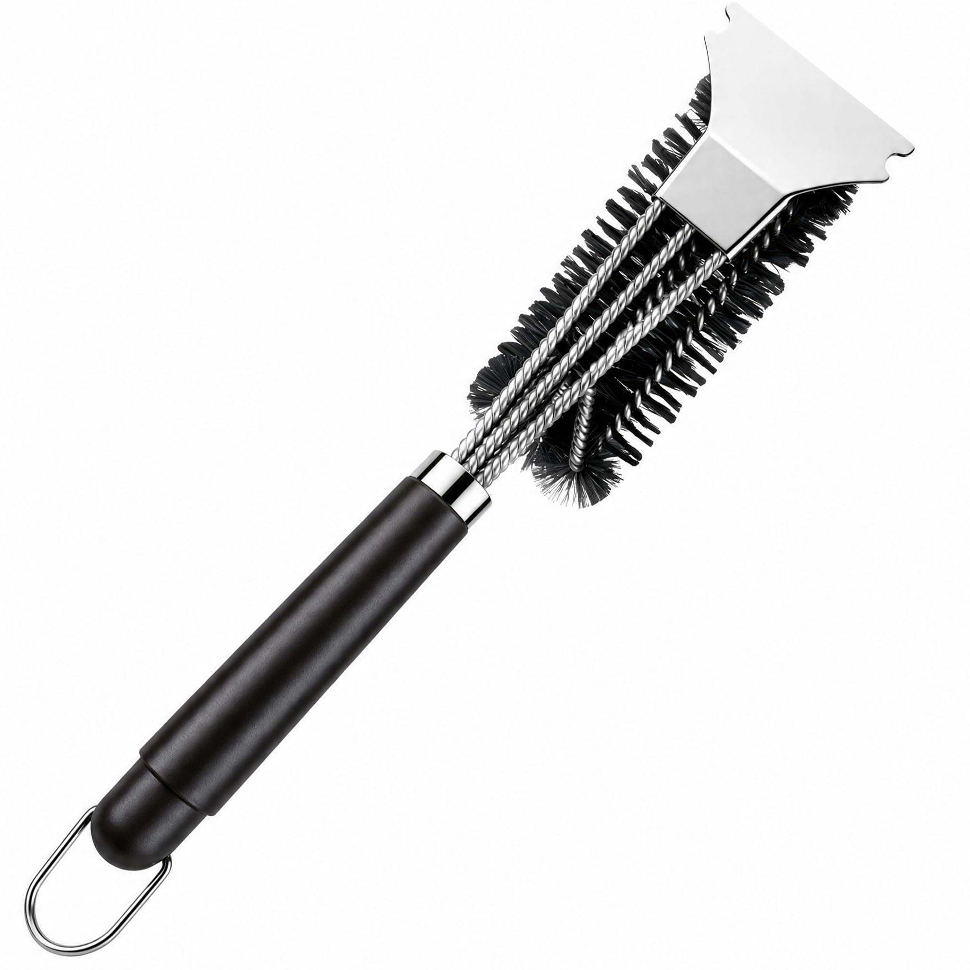 12 Inch Stainless Steel BBQ Grill Cleaning Brush