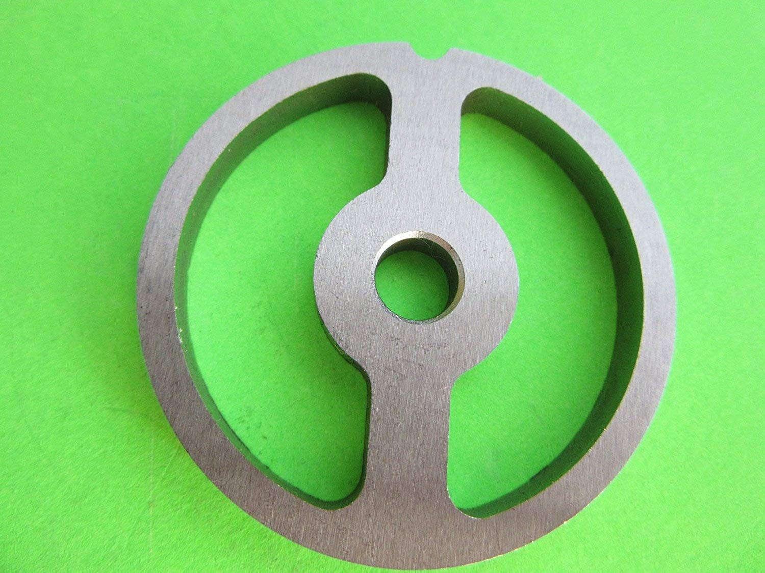 #8 Size Sausage Stuffer Disc For Meat Grinder Fits Virtually All Size #8 Grinders. 2 3/8'' (61Mm) Diameter.. Please Measure To C