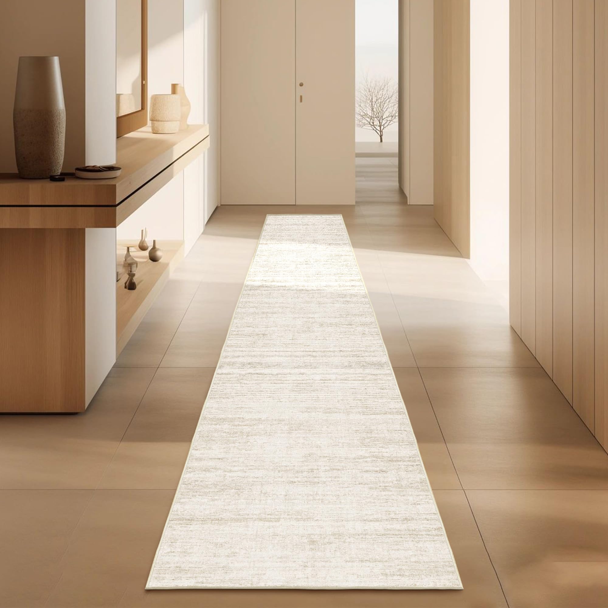 Kitchen Runner Rug 2x12 Runners Rug for Hallways Non-Slip,Long Abstract Rug Runners,Stain Resistant Soft Washable 12 ft Runner R