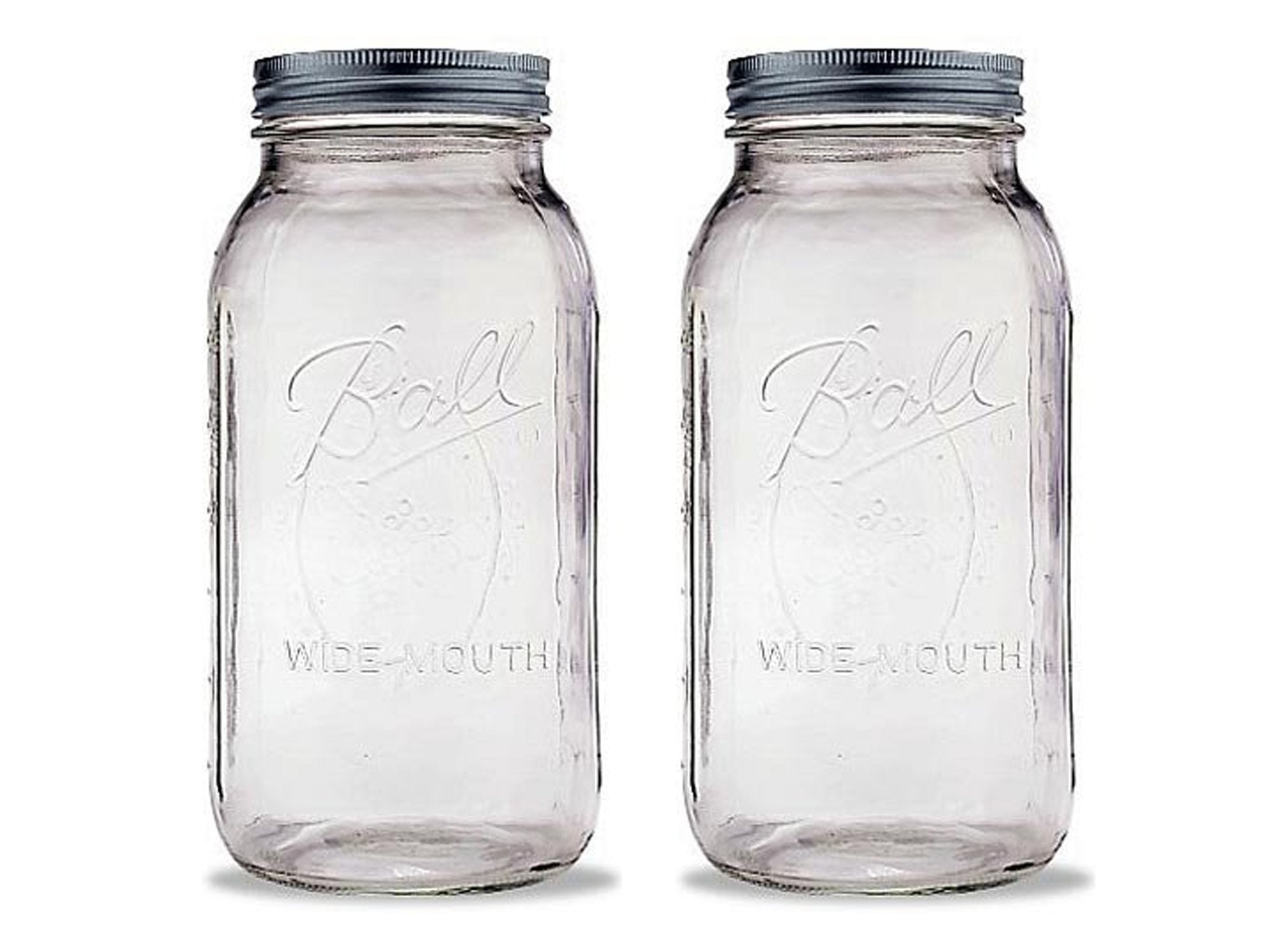 Ball 2 Quart Wide Mouth Canning Jar, Pack Of 2