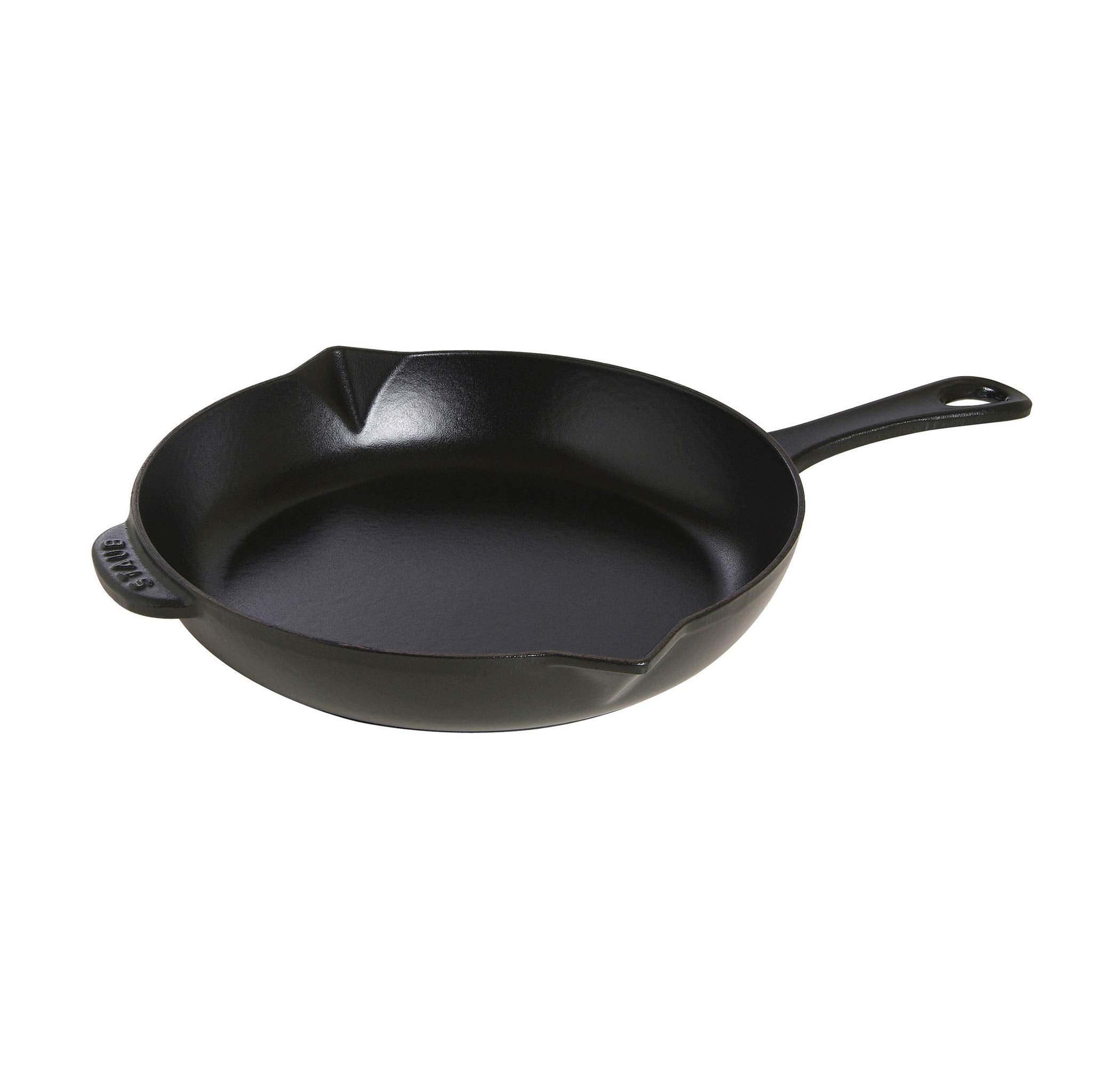 Staub Cast Iron 10-Inch Fry Pan - Matte Black, Made In France