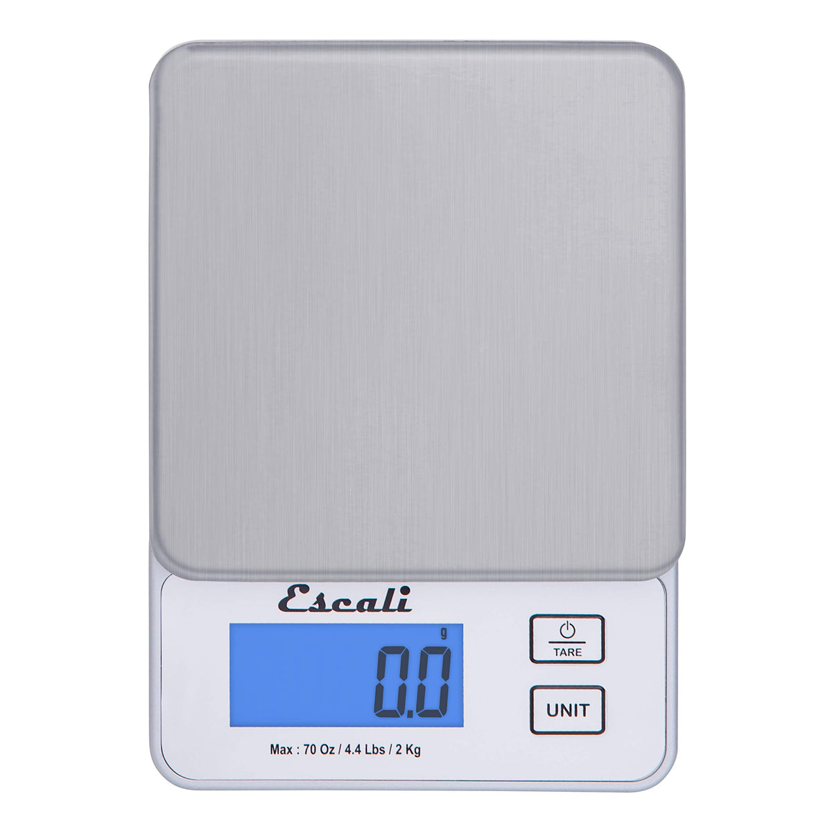 Escali Vera Pr2000S Compact High Precision Kitchen/Baking/Herb Scale, Measures Liquid And Dry Ingredients, Lcd Digital Display,