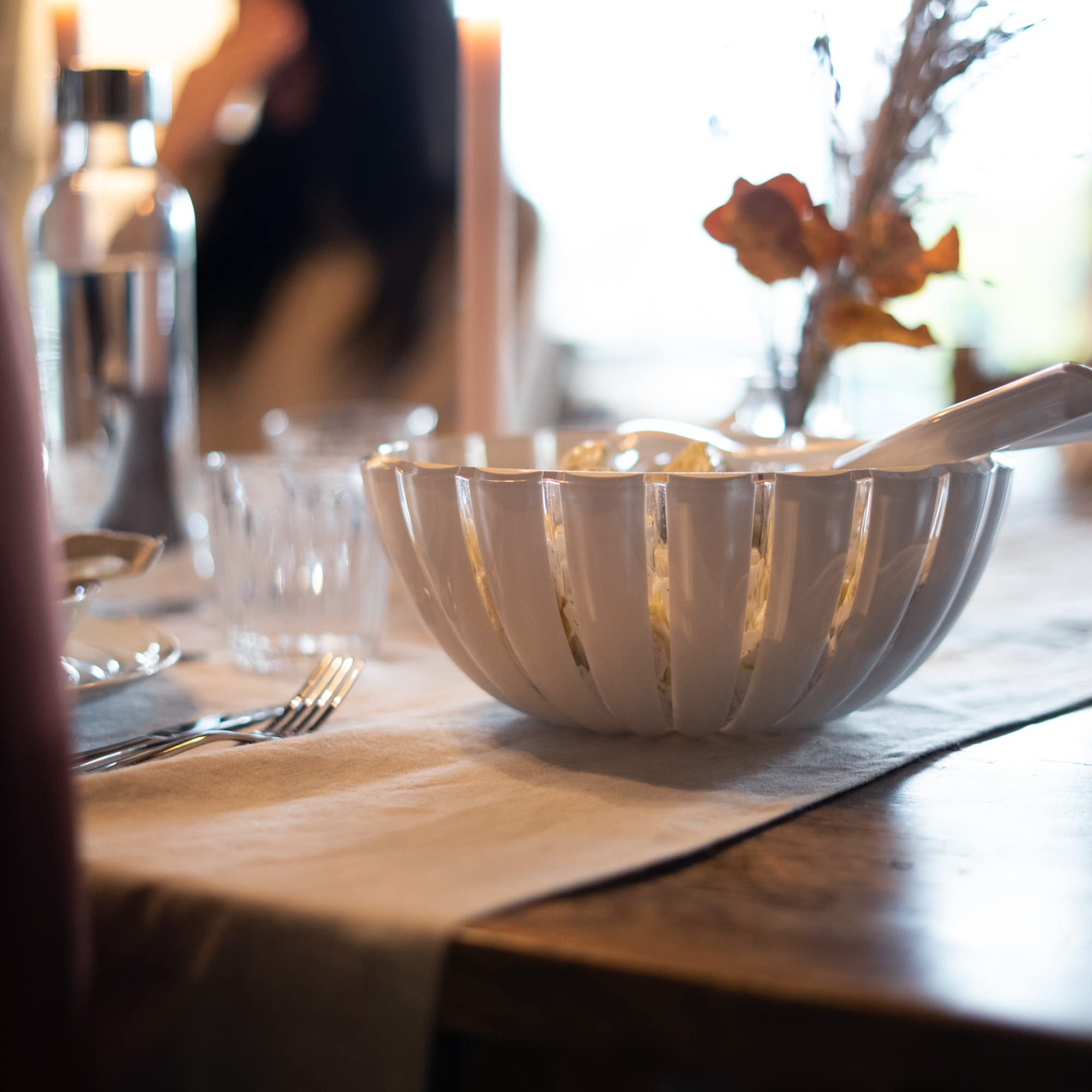 Guzzini Grace Transparent 7.9 Inch Contentiore Medium Bowl, Us:One Size