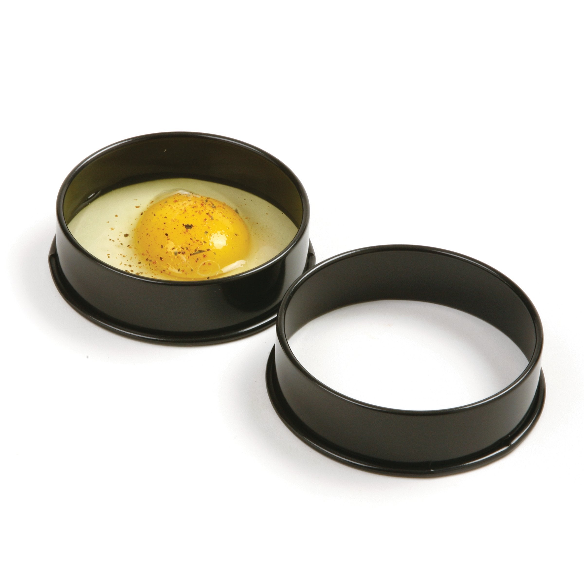 Norpro Set Of 2 Nonstick Egg Rings 1 X 3  Inches (Pack Of 3)