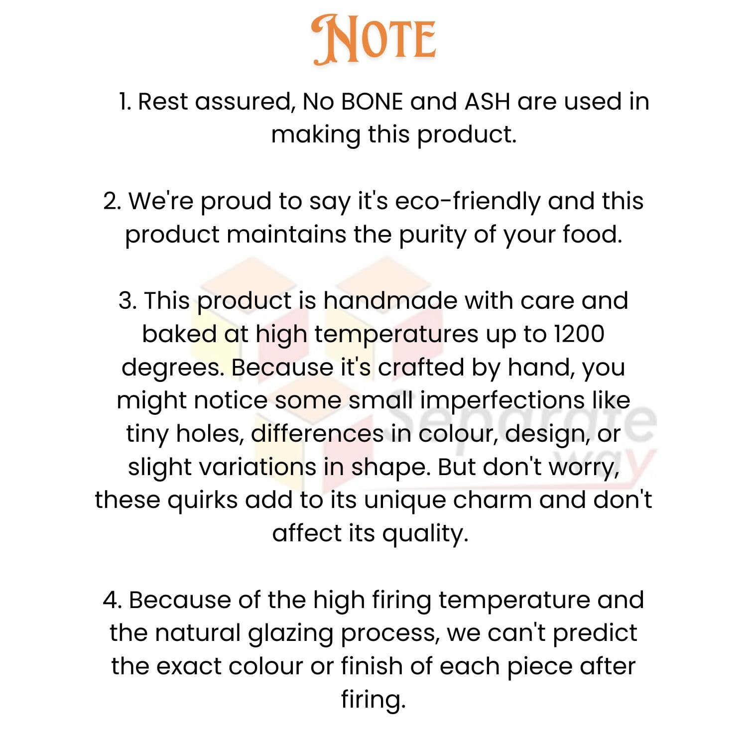 Separate Way Ceramic Flat Deep Serving Bowl Set Of 3, Mix Size - 800Ml, 600Ml, And 500Ml | Glossy Finish | Salad, Snack, Pasta P