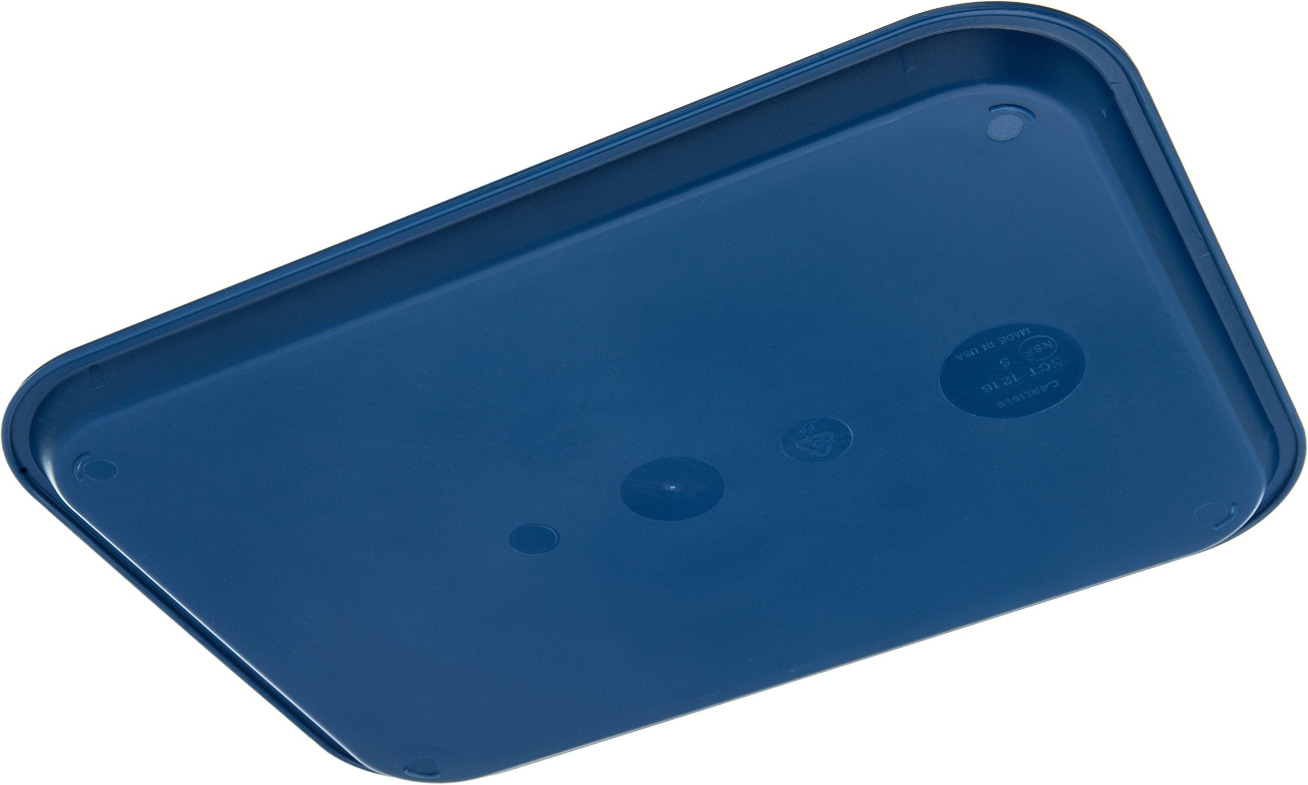 Carlisle FoodService Products CT121614 Caf Standard Cafeteria / Fast Food Tray  12'' x 16''  Blue