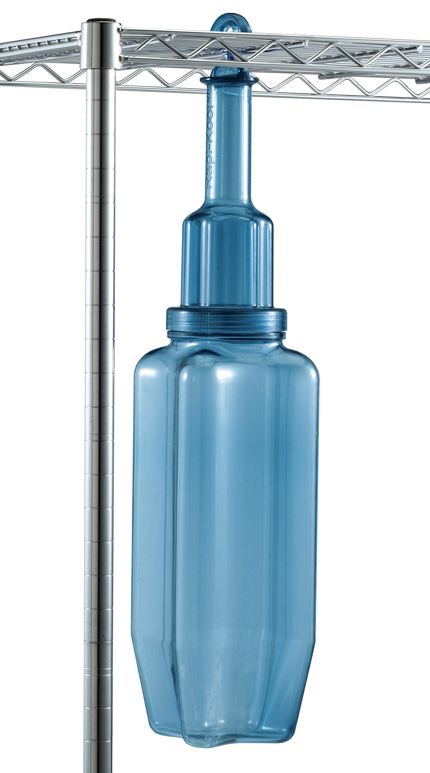 San Jamar Rapi-Kool Plastic Rapid Cooling Commercial Food Paddle With Hang Tag For Restaurants, Kitchens, 128 Ounces, Blue