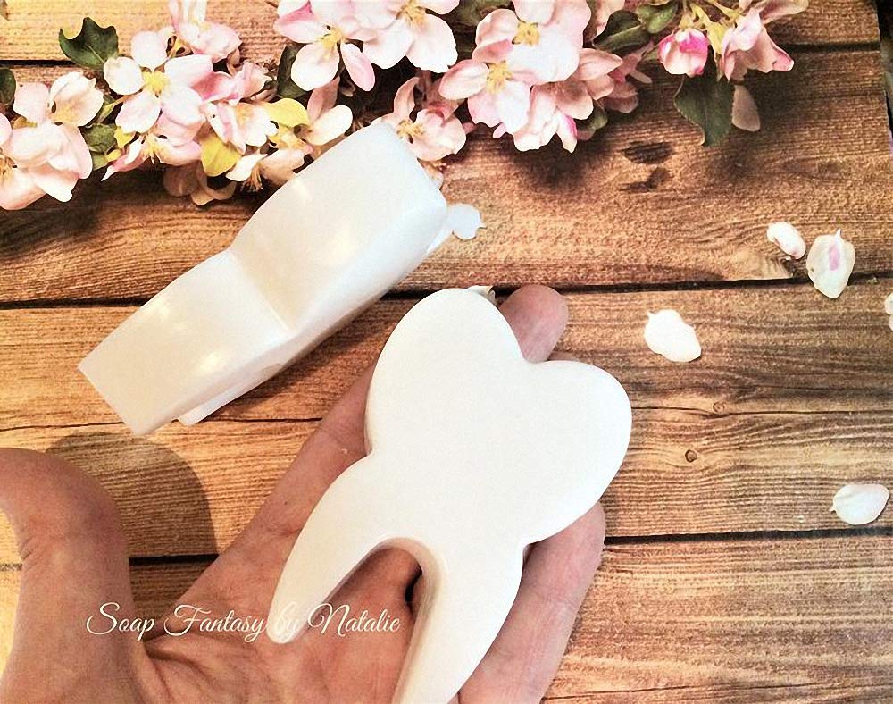 Tooth Silicone Mold, Funny Teeth Shape Novelty Ice Cube Tray, Chocolate Candy Dessert Jello Mold, Soap Making Mold, Cake Baking