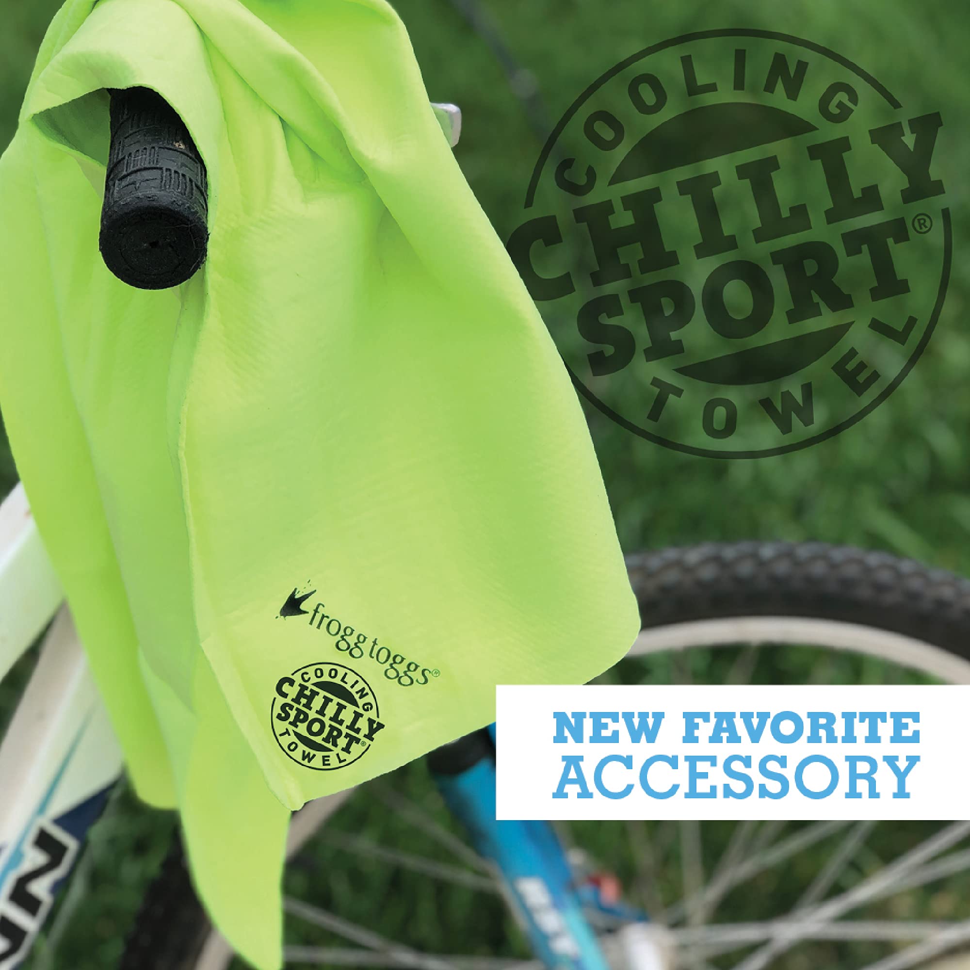 Frogg Toggs Chilly Pad Cooling Towels, 2 Pack, 33'' X 13''