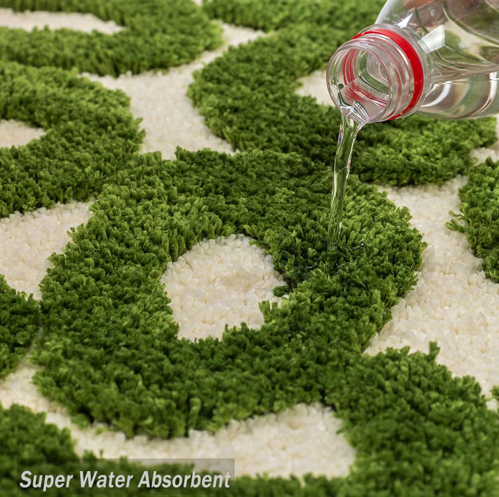 Urtlmaji You Look Good Bath Mat Green Bathroom Rugs Funny Cute Bath Rugs Non Slip Microfiber Plush Preppy Small Cool Shower Rug