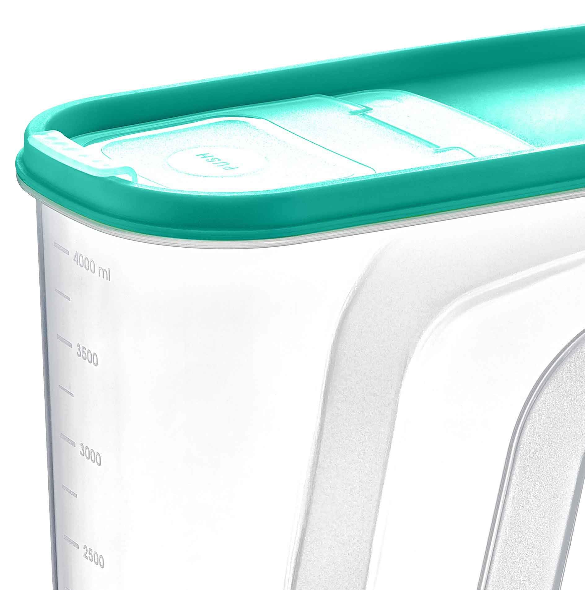 Uniware Bpa Free Plastic Food Storage Container (4 Liter (4.2 Qt), 1 Pack)