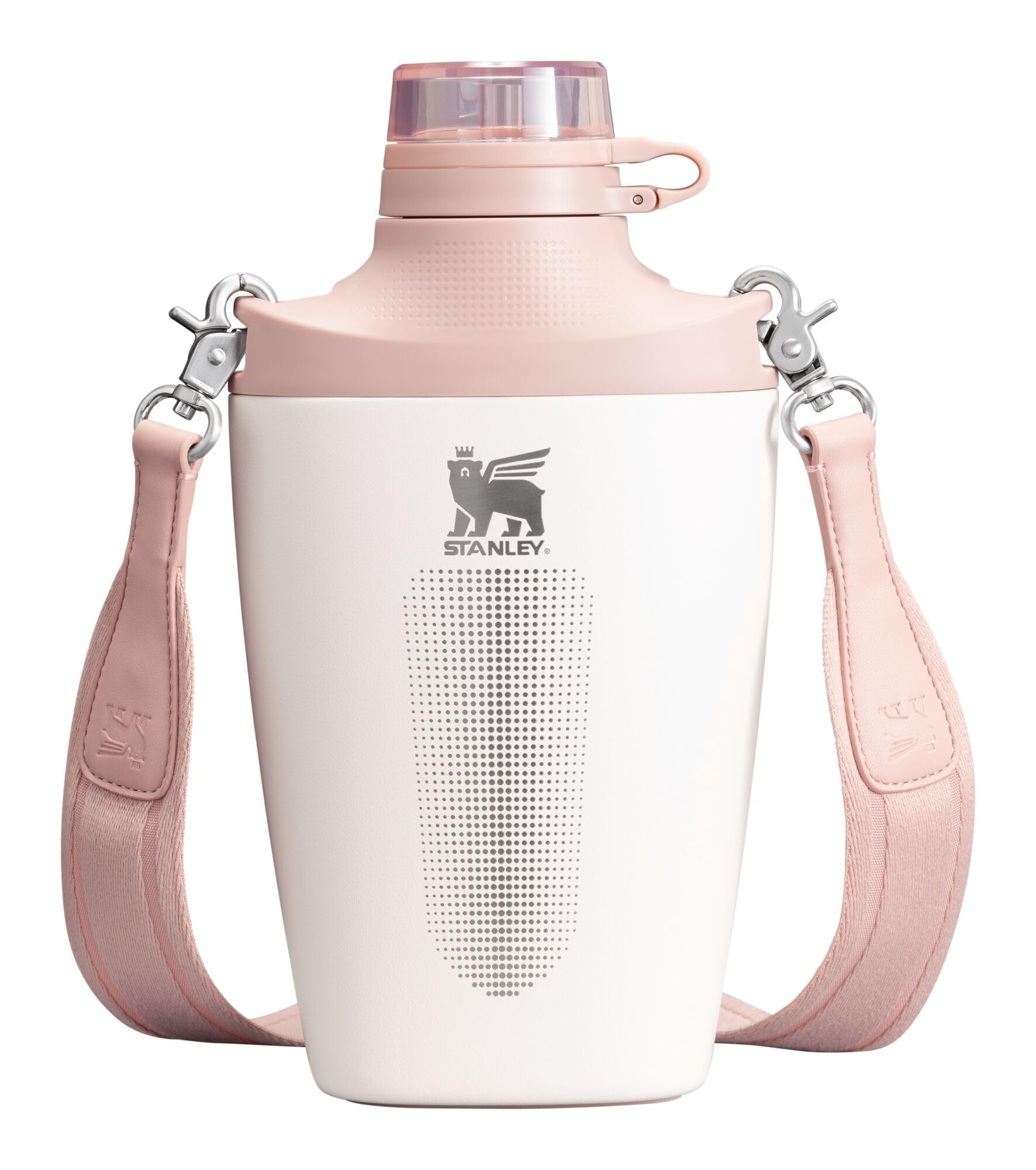 Stanley Cross Bottle | 23 Oz Travel Bottle With Jacquard Strap | Leakproof Tritan Lid With Removable Straw | Recycled Stainless