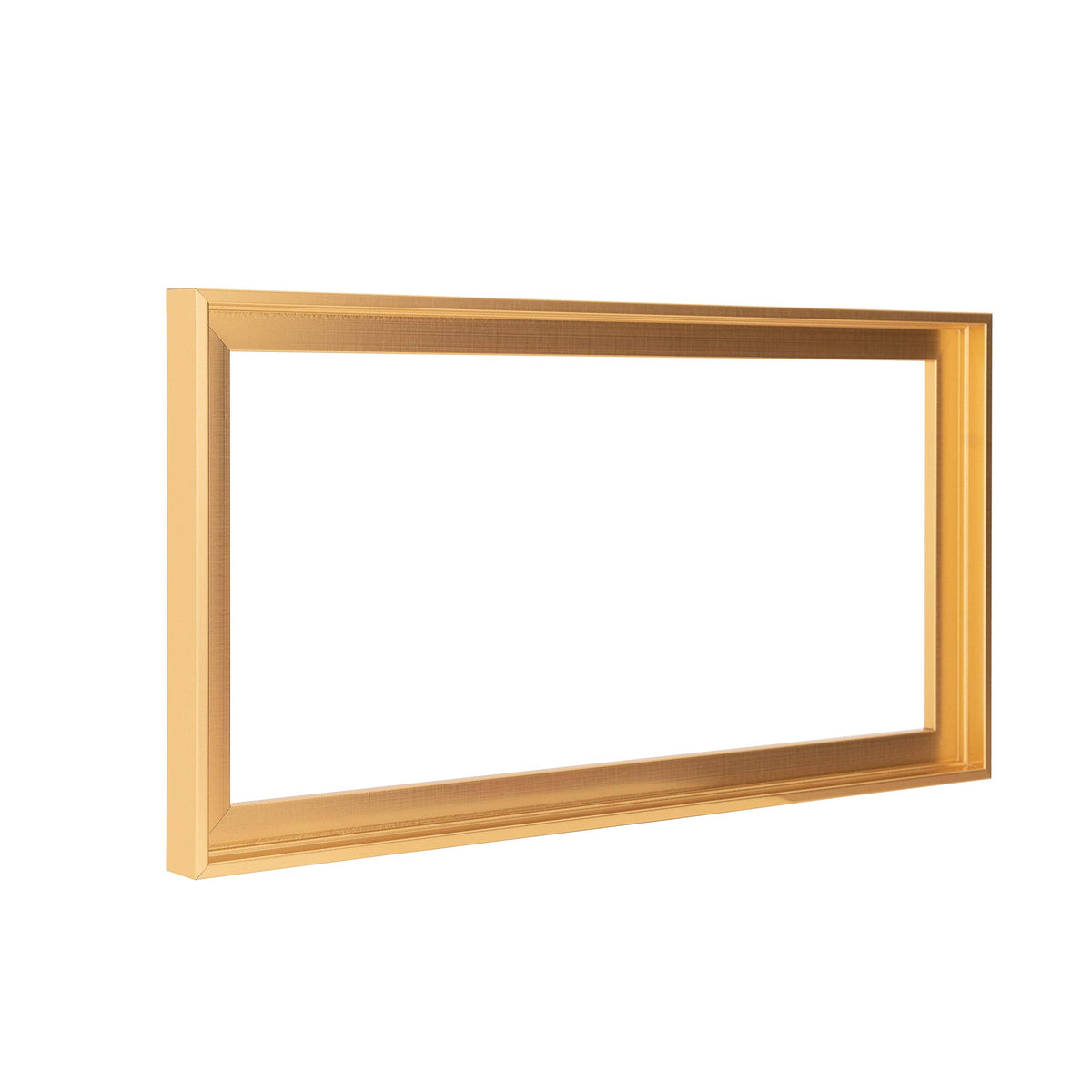 Pixy Canvas 24X48 Inch Floater Frame For Canvas Paintings. 12 Colors. Floating Frame Fits 5/8'', 3/4'' & Max 7/8'' Deep Stretche