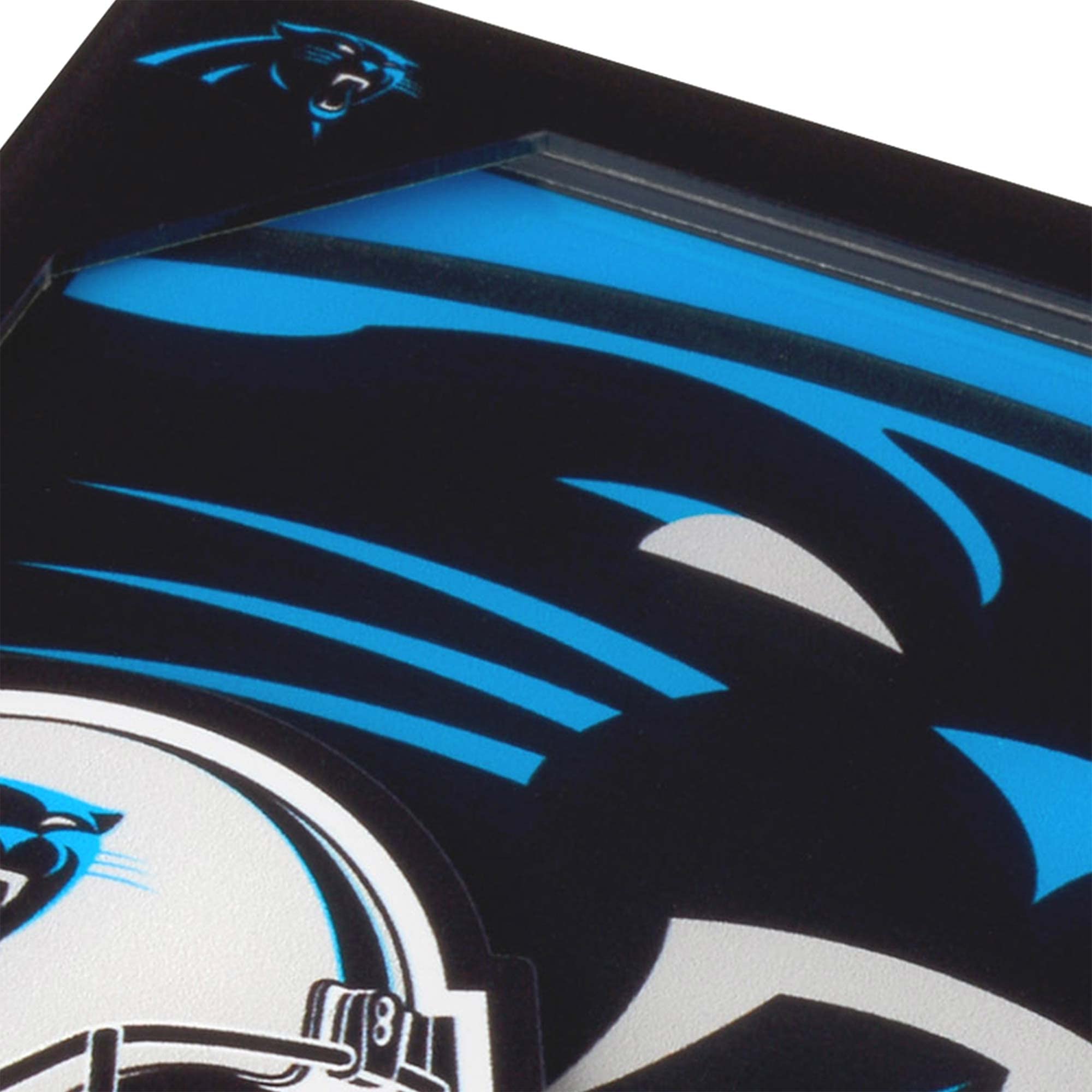 Youthefan Nfl Carolina Panthers 3D Logo Series Coasters