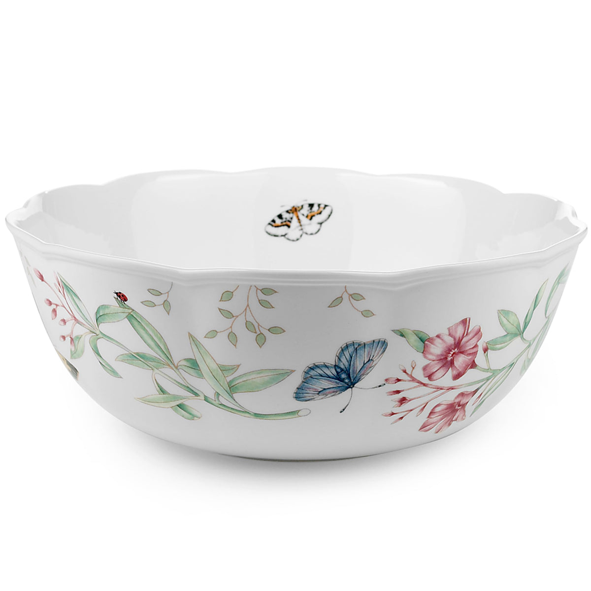 Lenox Butterfly Meadow Serving Bowl , White Body -