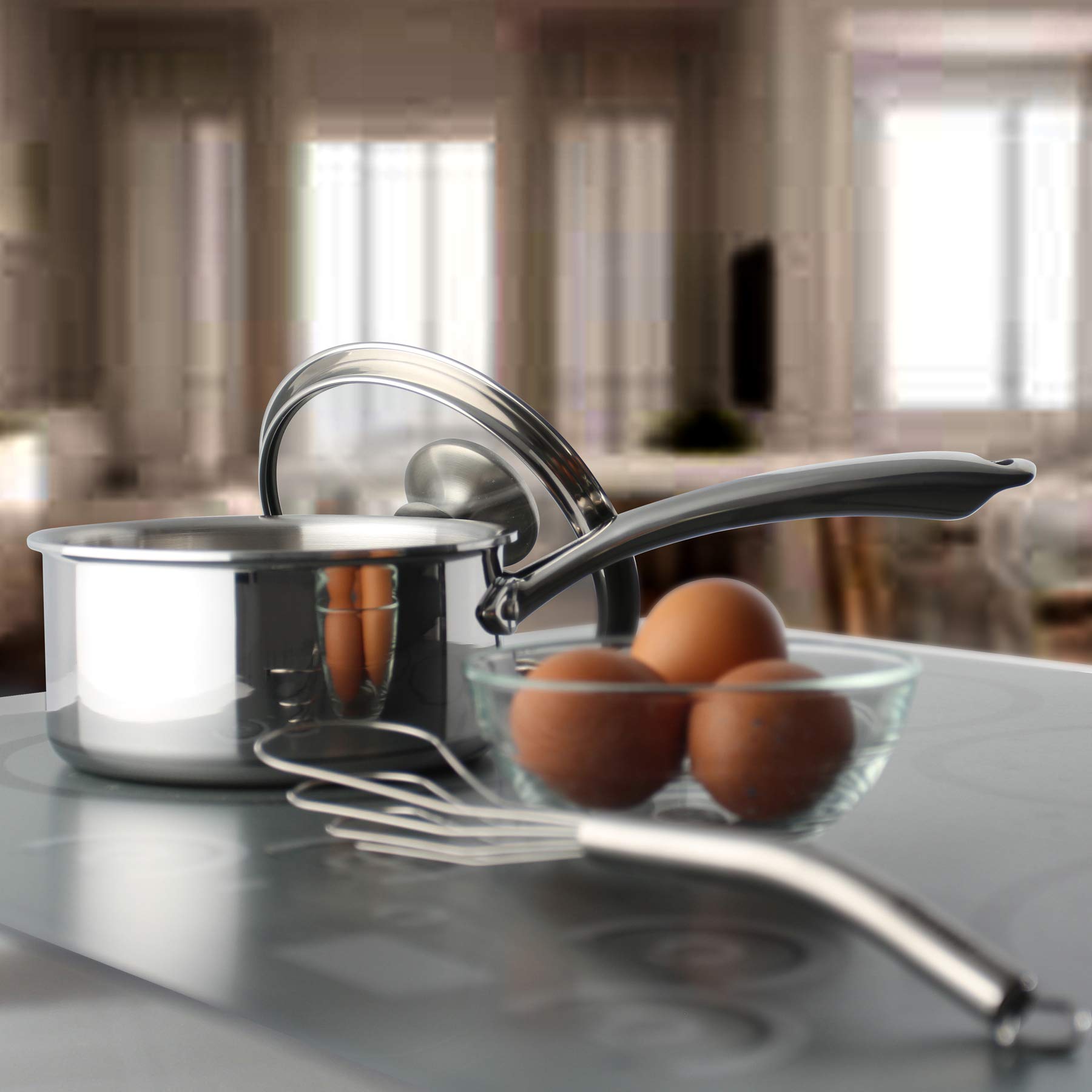 Chantal Stainless Steel 3.Clad Tri-Ply Cookware, 1 Quart Sauce