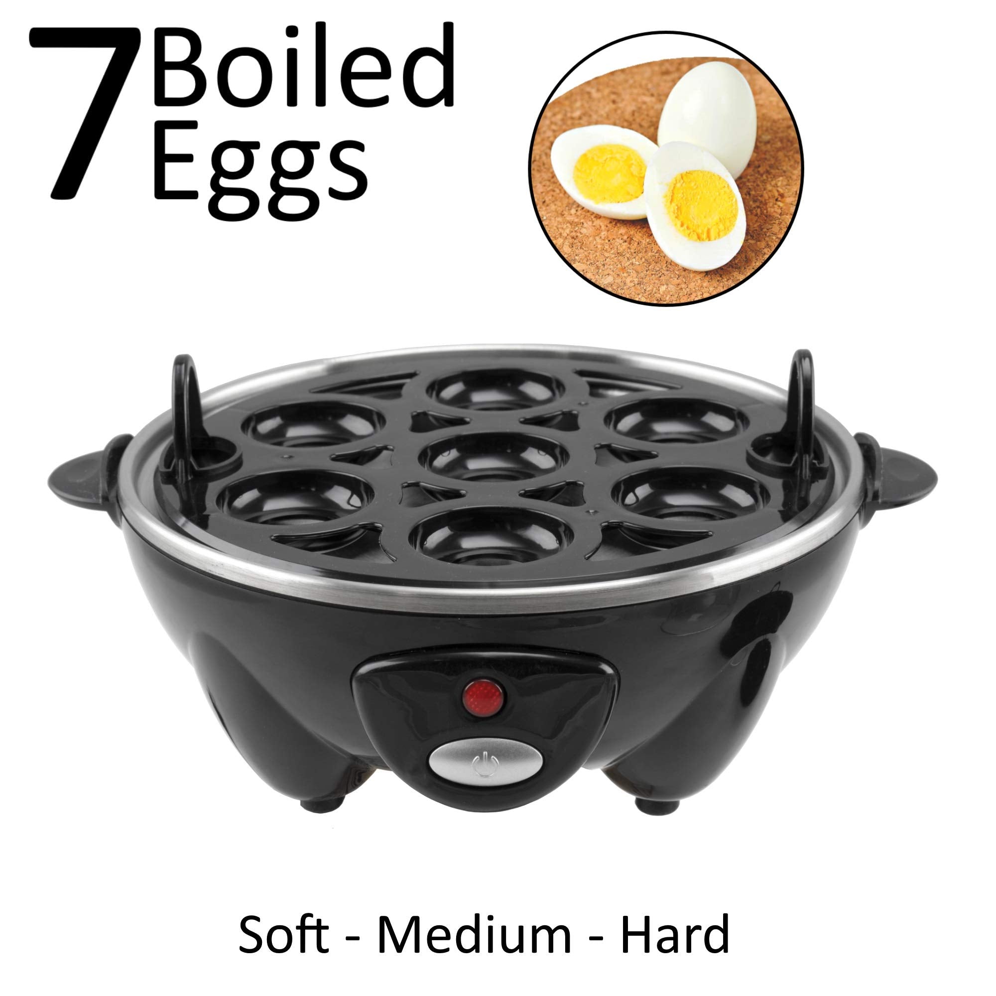 7 EGG ELEC CKR BLK