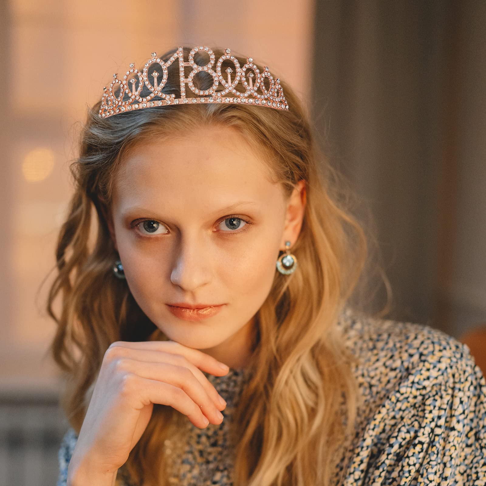 Crown And Pearl Pin Set For 18Th Birthday - It 'S My 18Th Birthday Sash, Tiara, Cake Topper, Decorations And Gift For Her