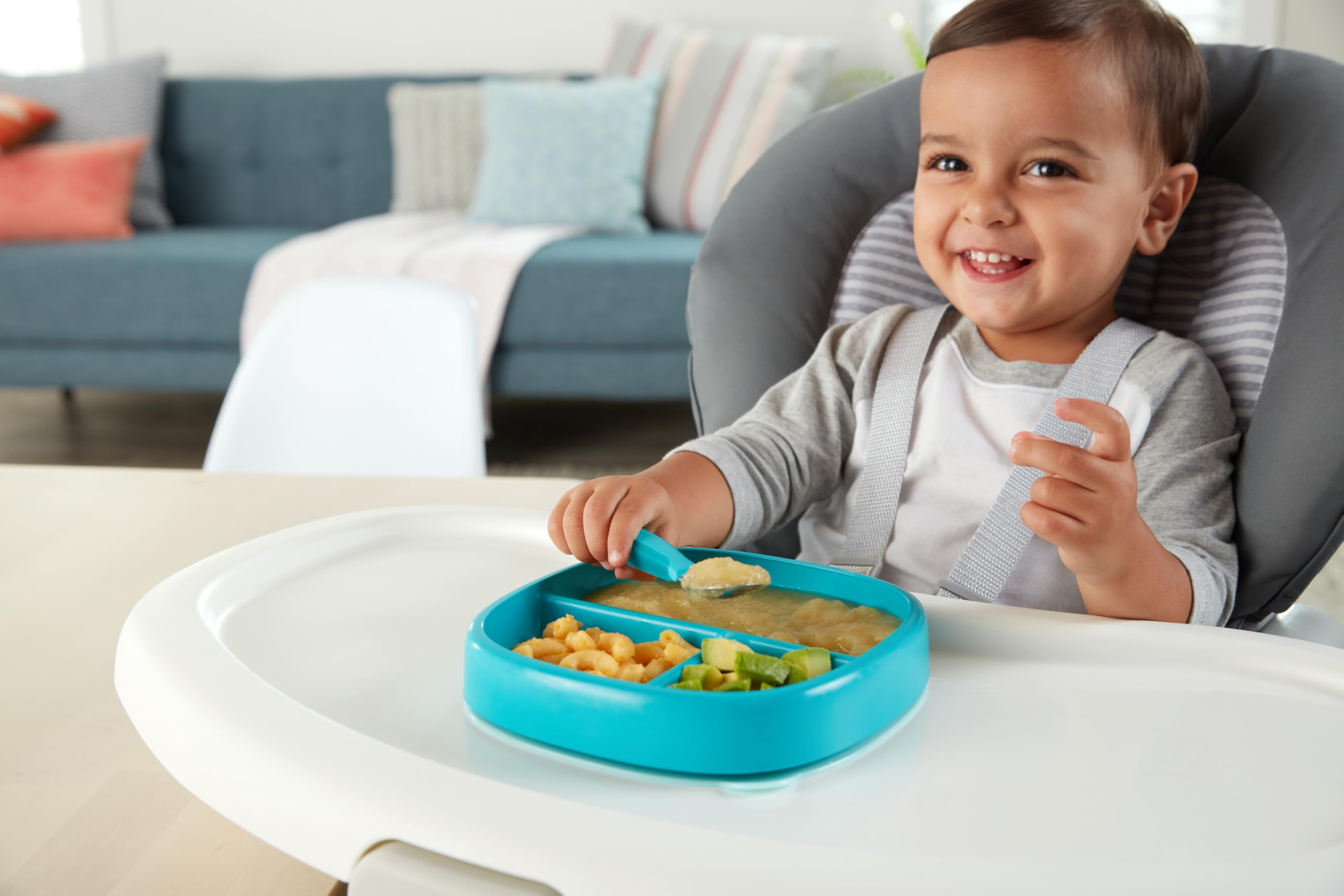 Nuk Kiddy Cutlery Spoons, Durable Stainless Steel, Bpa And Latex-Free, 18+ Months, Pack Of 3