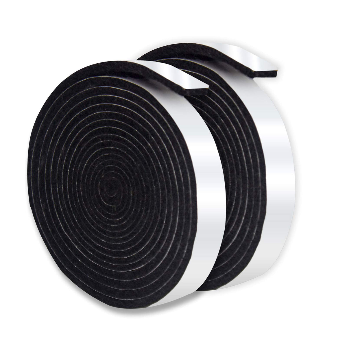 Smoker Gasket Seals, 1/2'' X 1/8'' 15 Ft High Temp Grill Gasket Replacement Self Stick Felt, High Heat Bbq Gasket Tape For Smoke