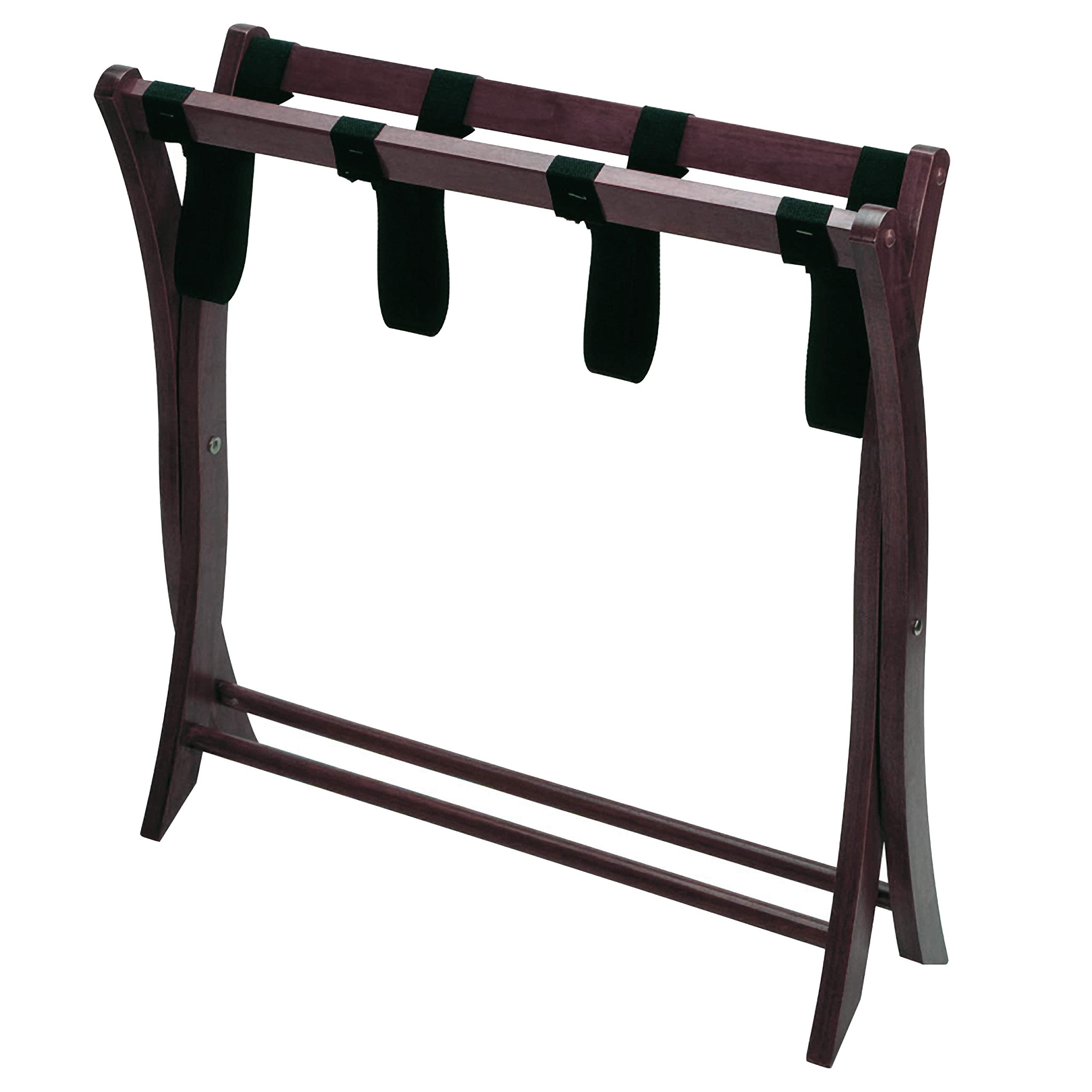 Winsome Wood Scarlett Luggage Rack, Espresso