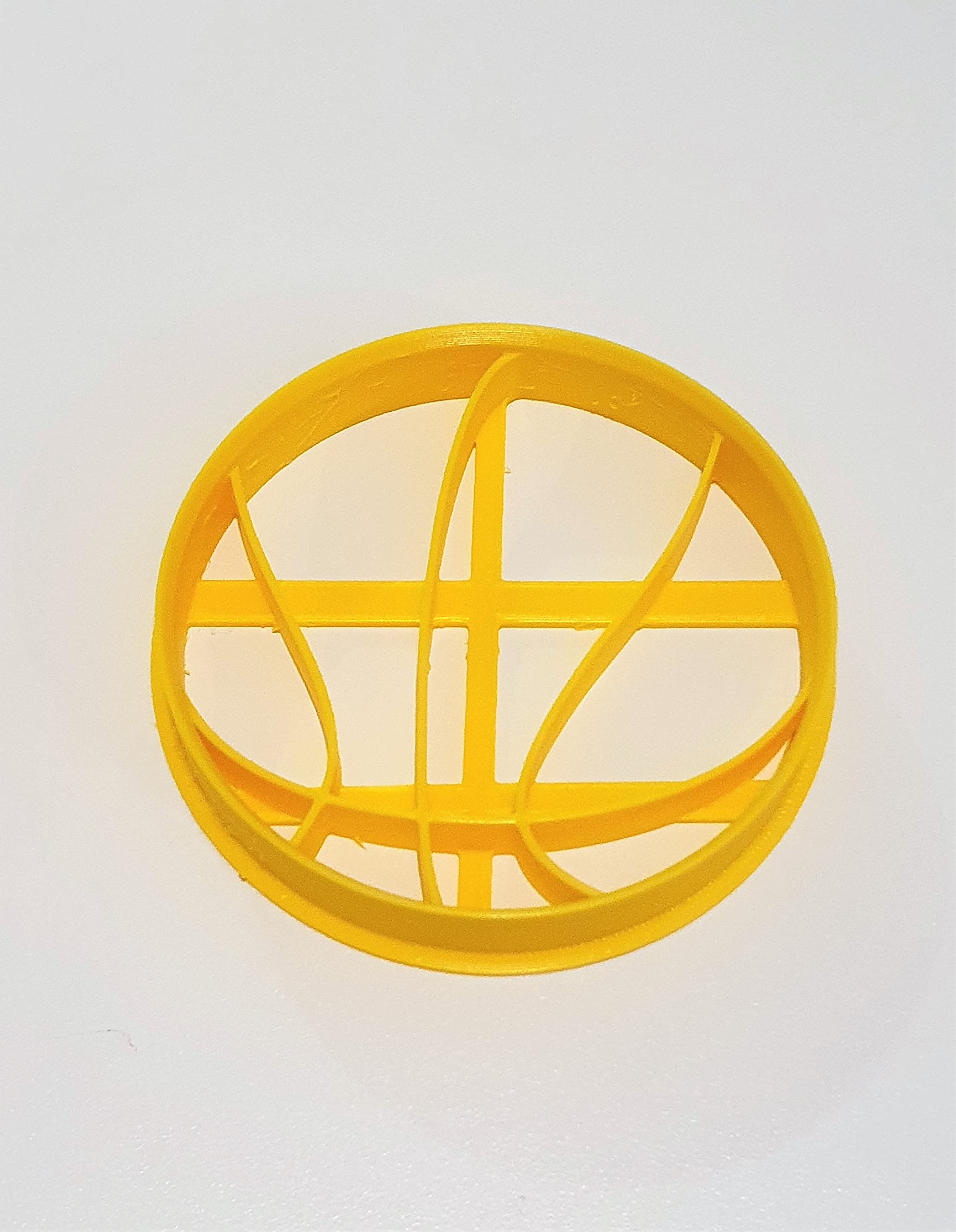 T3D Cookie Cutters Basketball Ball Cookie Cutter, Suitable For Cakes Biscuit And Fondant Cookie Mold For Homemade Treats 3.54Inc