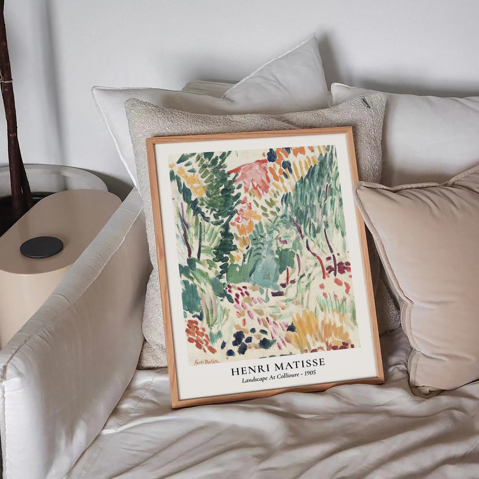 Liyaoli Henri Matisse Wall Decor Art Set Of 6 Unframed 8X10 Inch,Famous Artists Wall Art Prints Fine Art Reproductions Flower Po