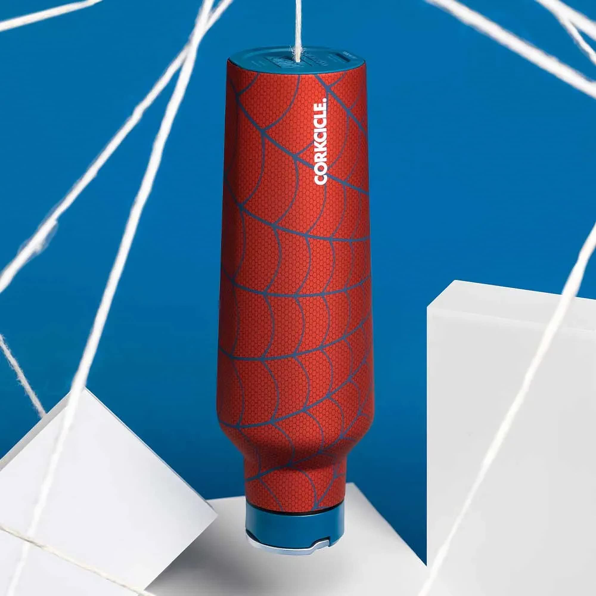 Corkcicle X Marvel Spider-Man Sport Canteen Insulated Tumbler, 20 Oz - Reusable Water Bottle Keeps Beverages Cold For 25 Hours &