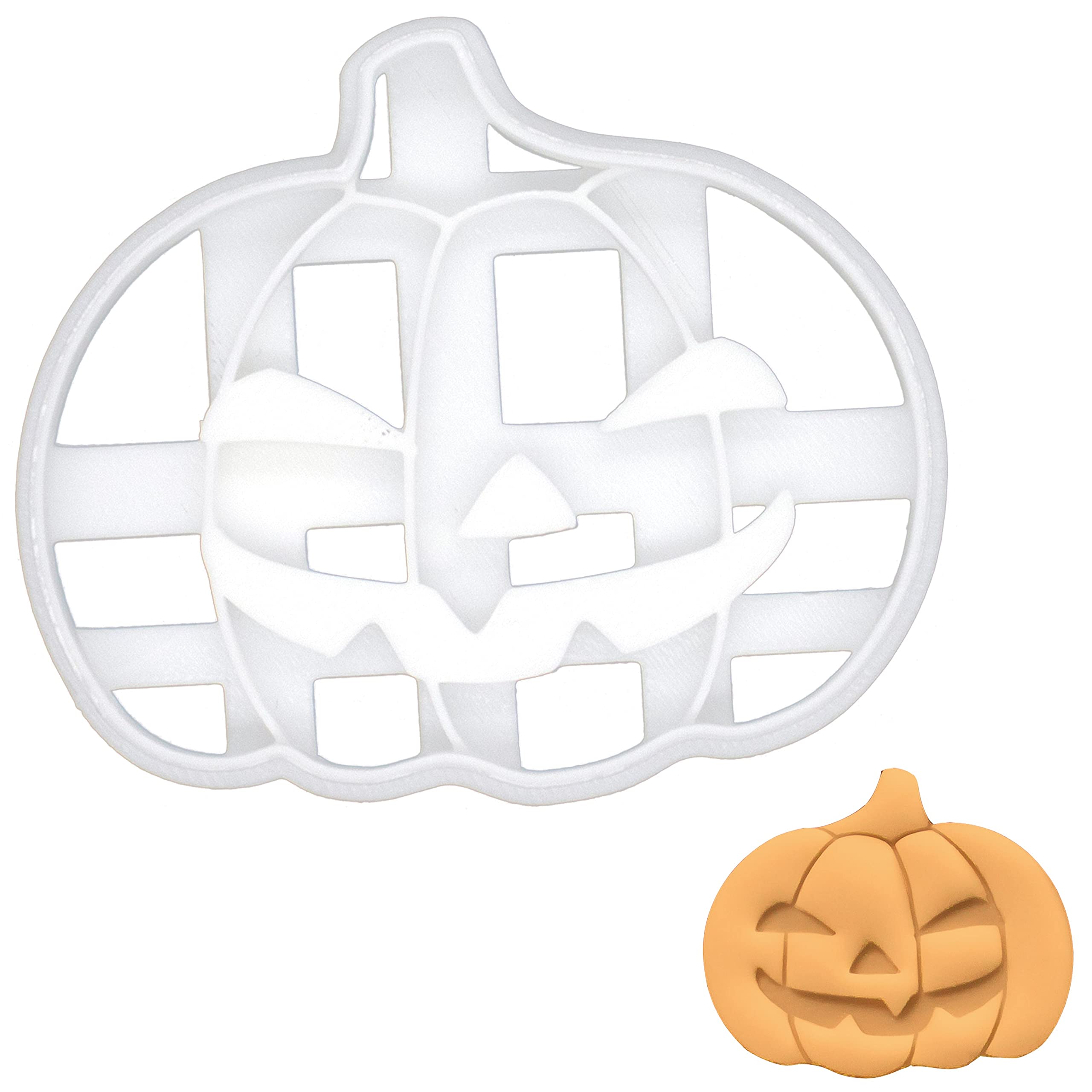 Jack O Lantern Pumpkin Cookie Cutter, 1 Piece - Bakerlogy
