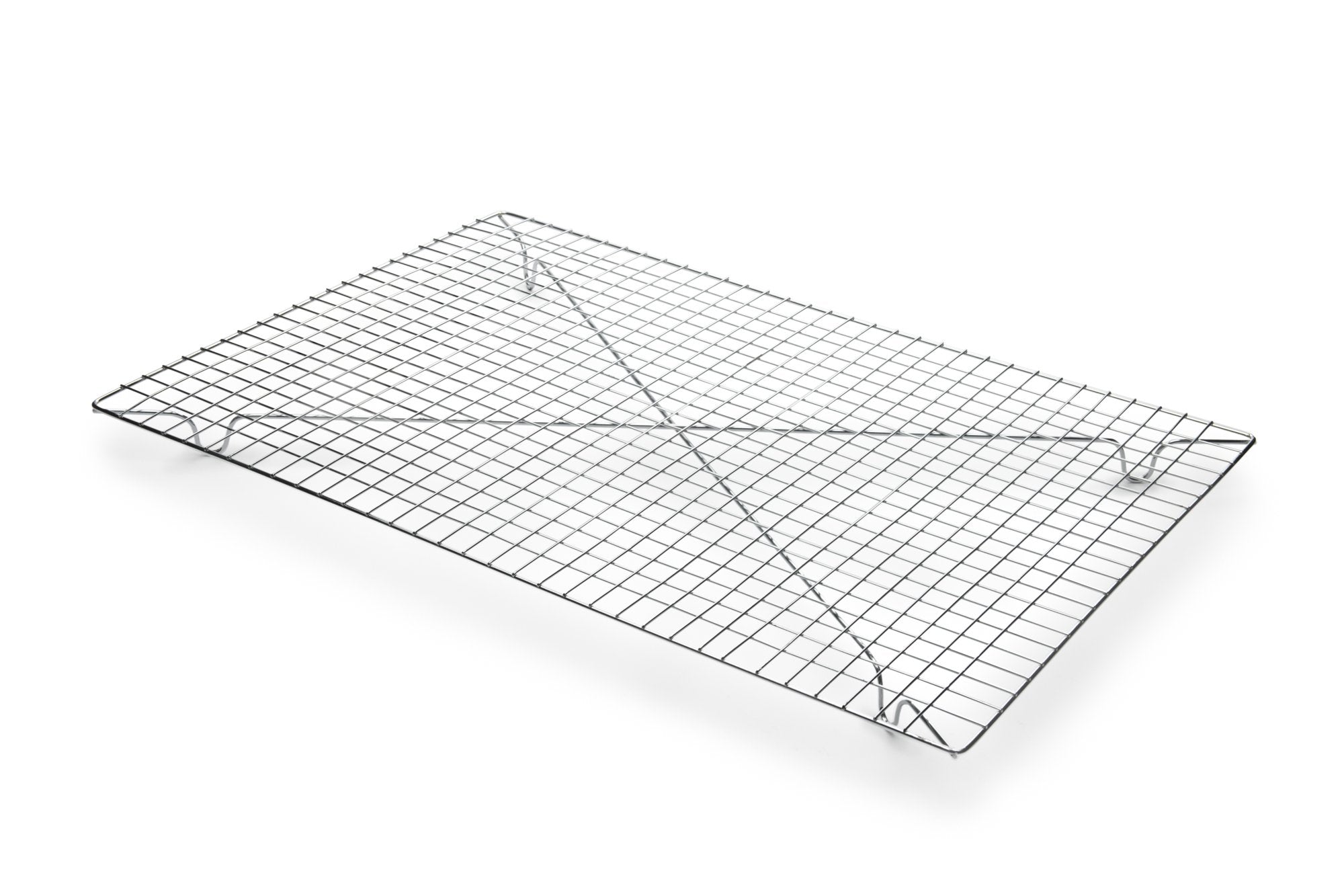 Fox Run Rectangular Cooling Rack, Iron/Chrome, 18-Inch X 12.5-Inch, Metallic