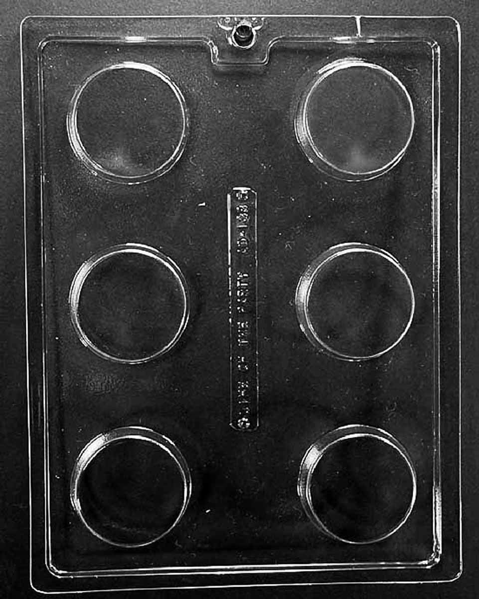 Grandmama'S Goodies Ao138Gg-3Pk Plain Cookie Chocolate Candy Mold With Exclusive Molding Instructions (Pack Of 3)