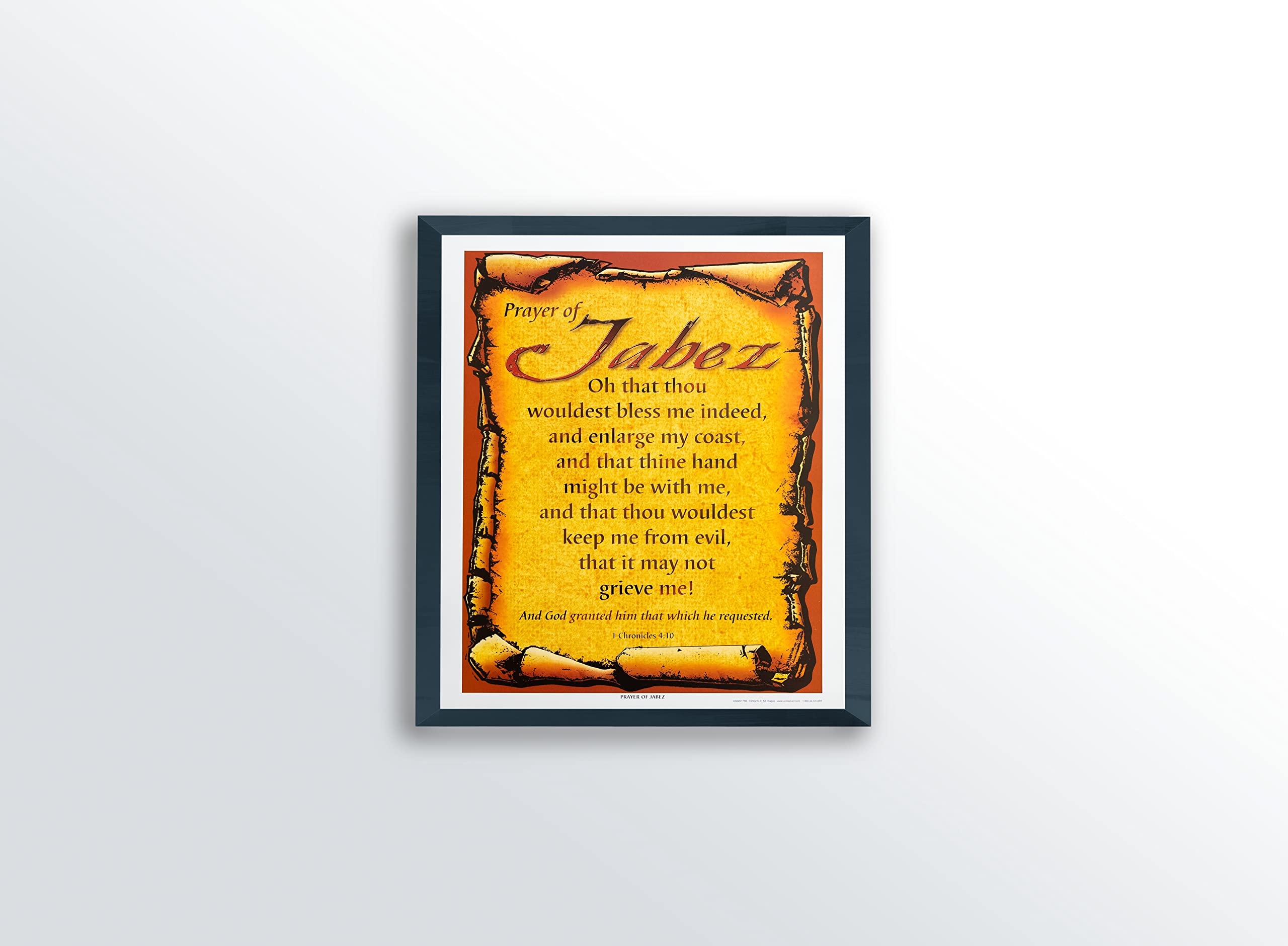 Prayer Of Jabez 24X36 Art Print Poster African-American #1-2436Usb2175