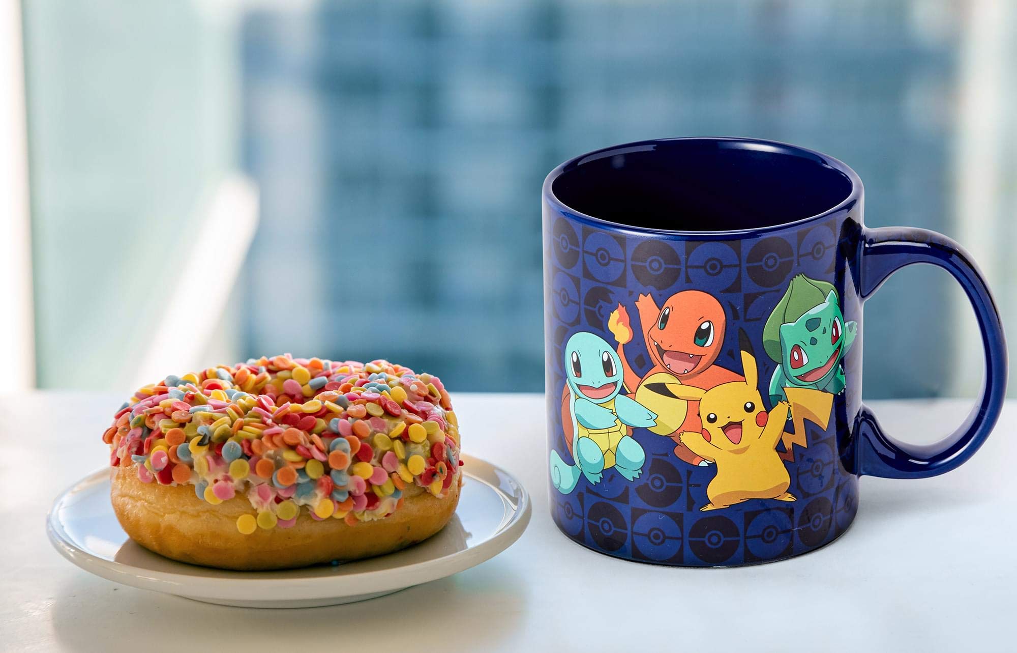Pokmon Original Generation One Starters Coffee Mug | Features Pikachu & More