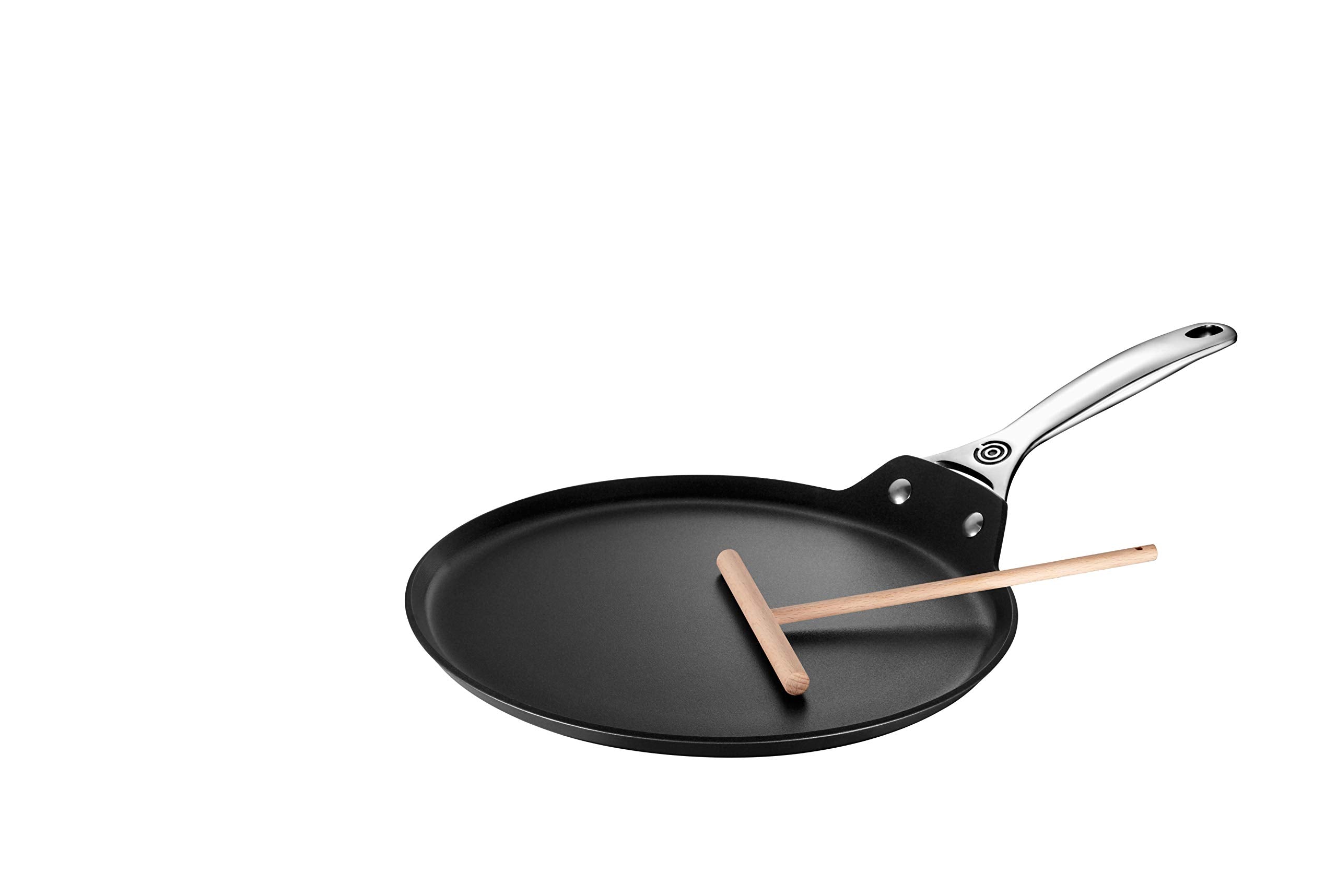 Le Creuset Toughened Nonstick Pro Crepe Pan With Rateau, 11''