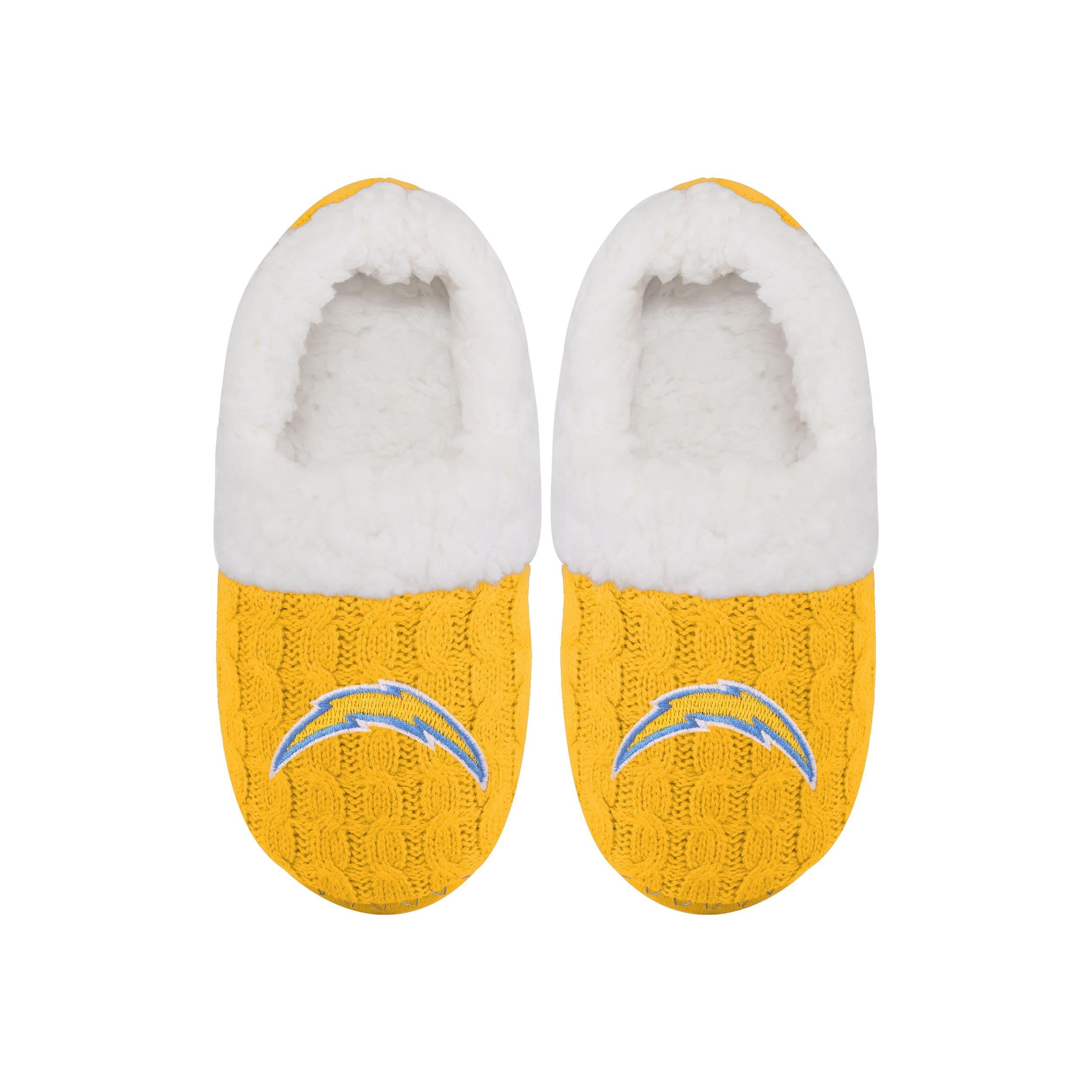 Los Angeles Chargers Nfl Nfl Womens Team Color Moccasin Slipper - S