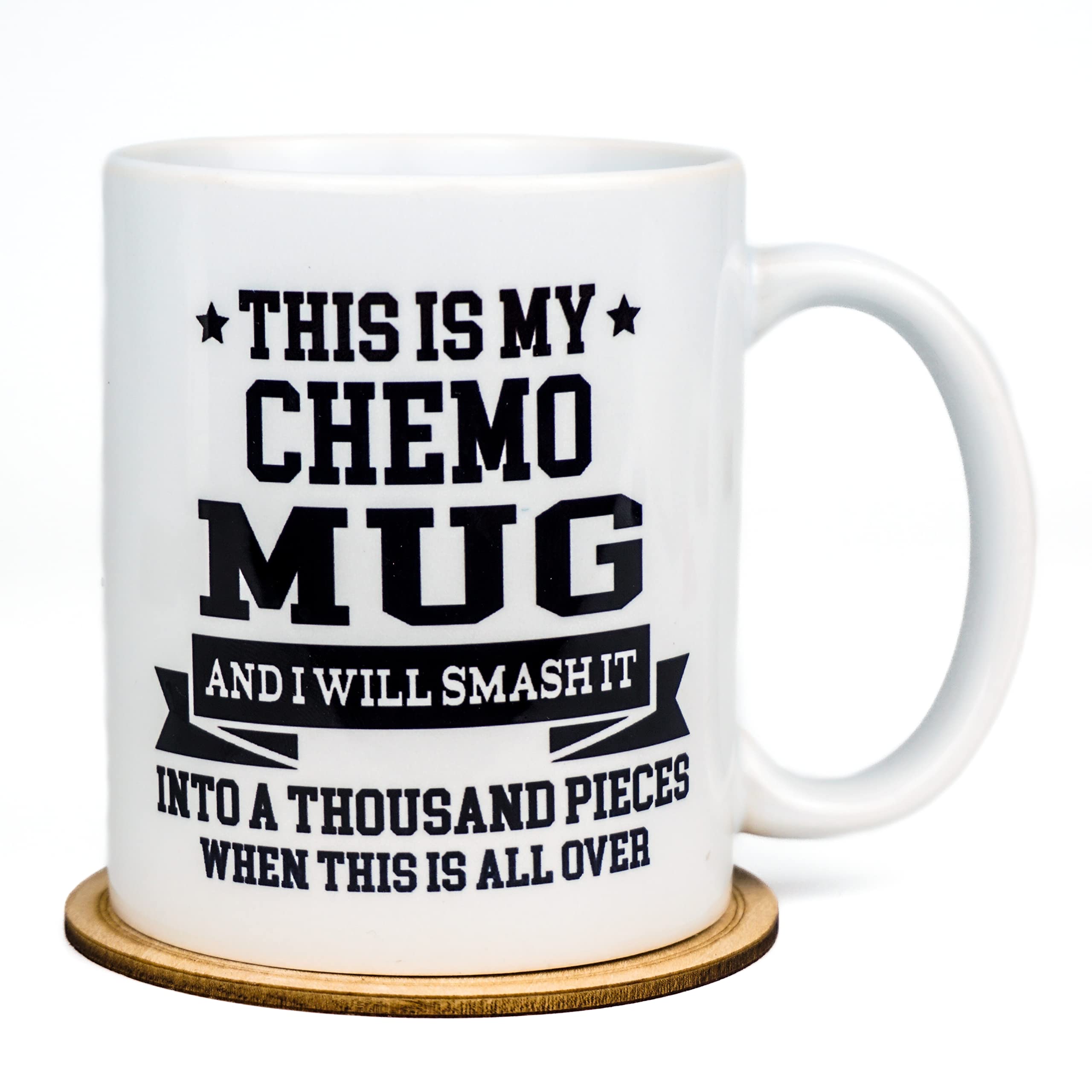 Bobby Creativity This Is My Chemo Mug 11Oz Coffee Mug, Cancer Gifts For Men, Chemotherapy Treatment Coffee Tea Cup, Chemo Care P