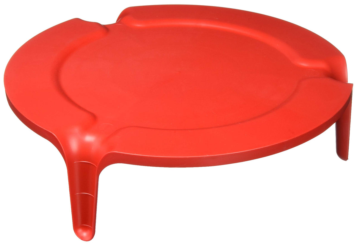 Nordic Ware 2-Tier Plate Stacker, One, Red, 1 Count (Pack Of 1)