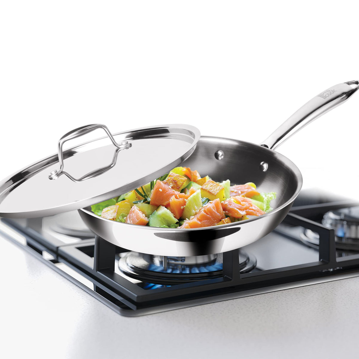 Milton Pro Cook Induction Cookware & Gas Stove Friendly Triply Stainle ...