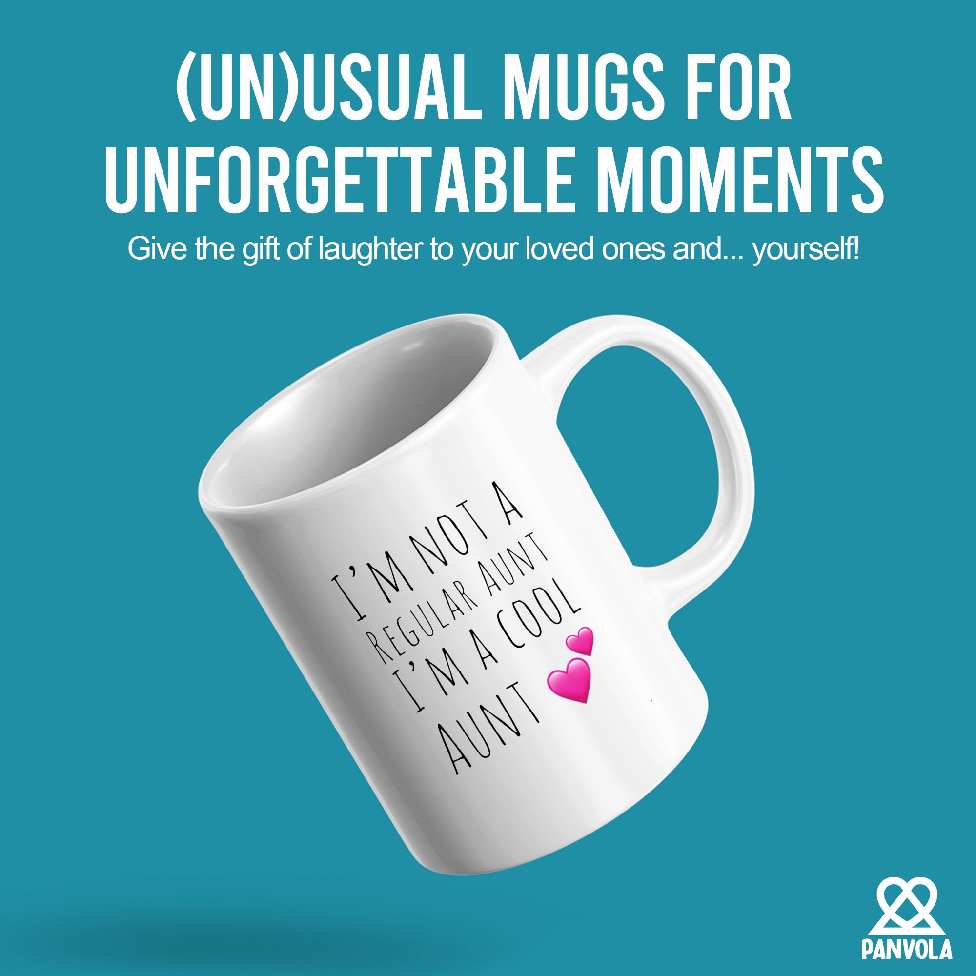 Panvola I'M Not A Regular Aunt I'M A Cool Aunt Gifts Mother'S Day From Niece Nephew Sister Brother Husband Boyfriend New Tia Cer